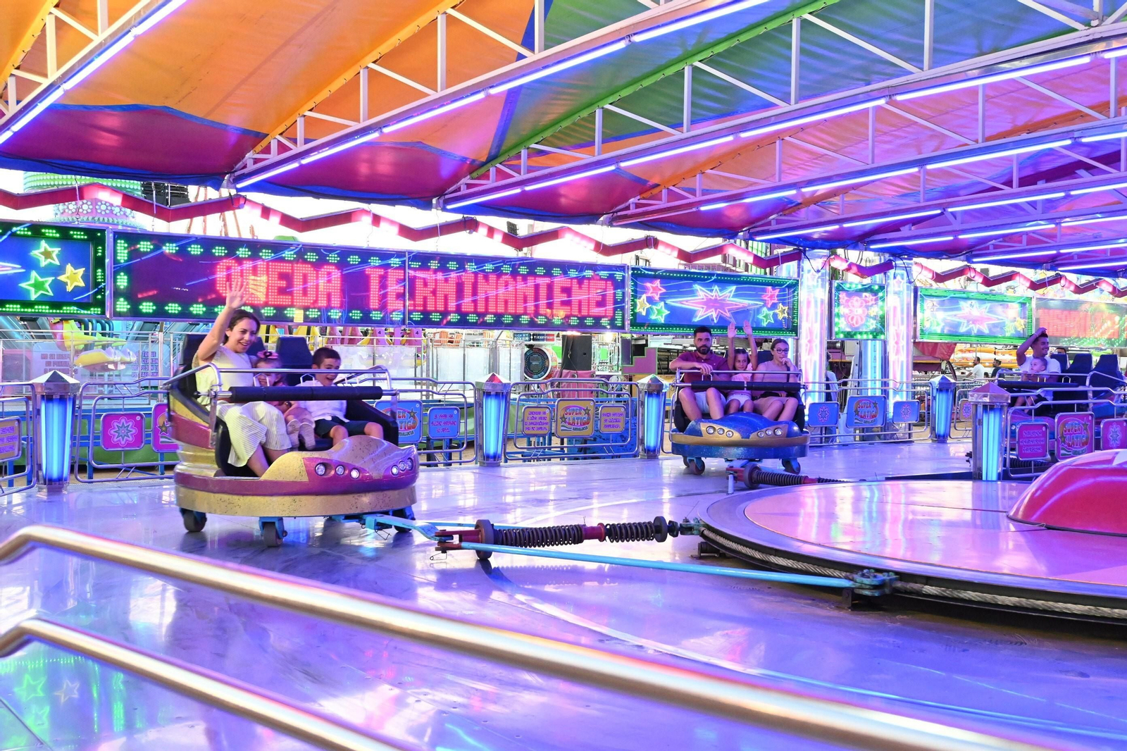 Atracciones en Las Colombinas 2023.