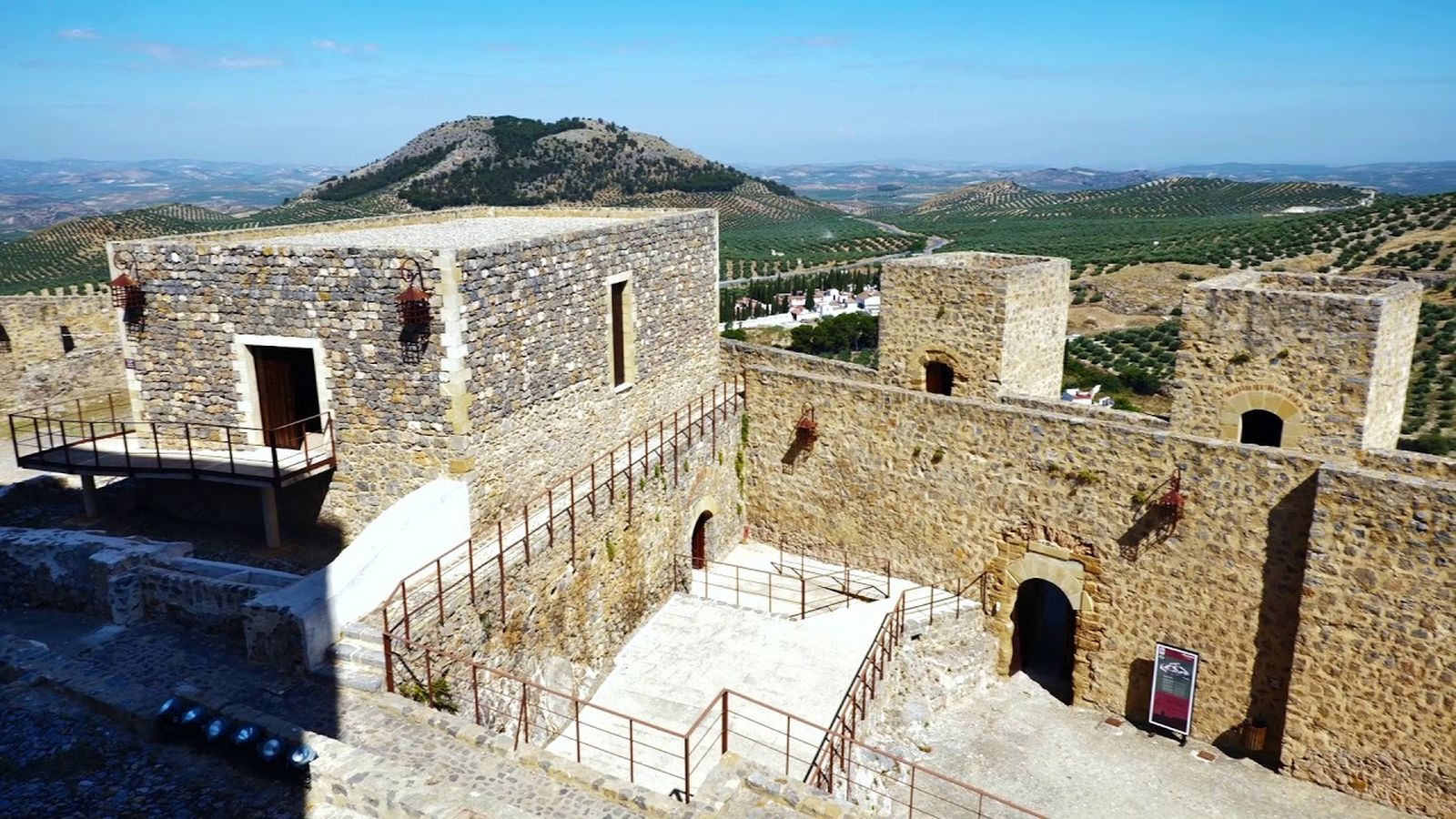 Visita virtual al Castillo Calatravo de Alcaudete.