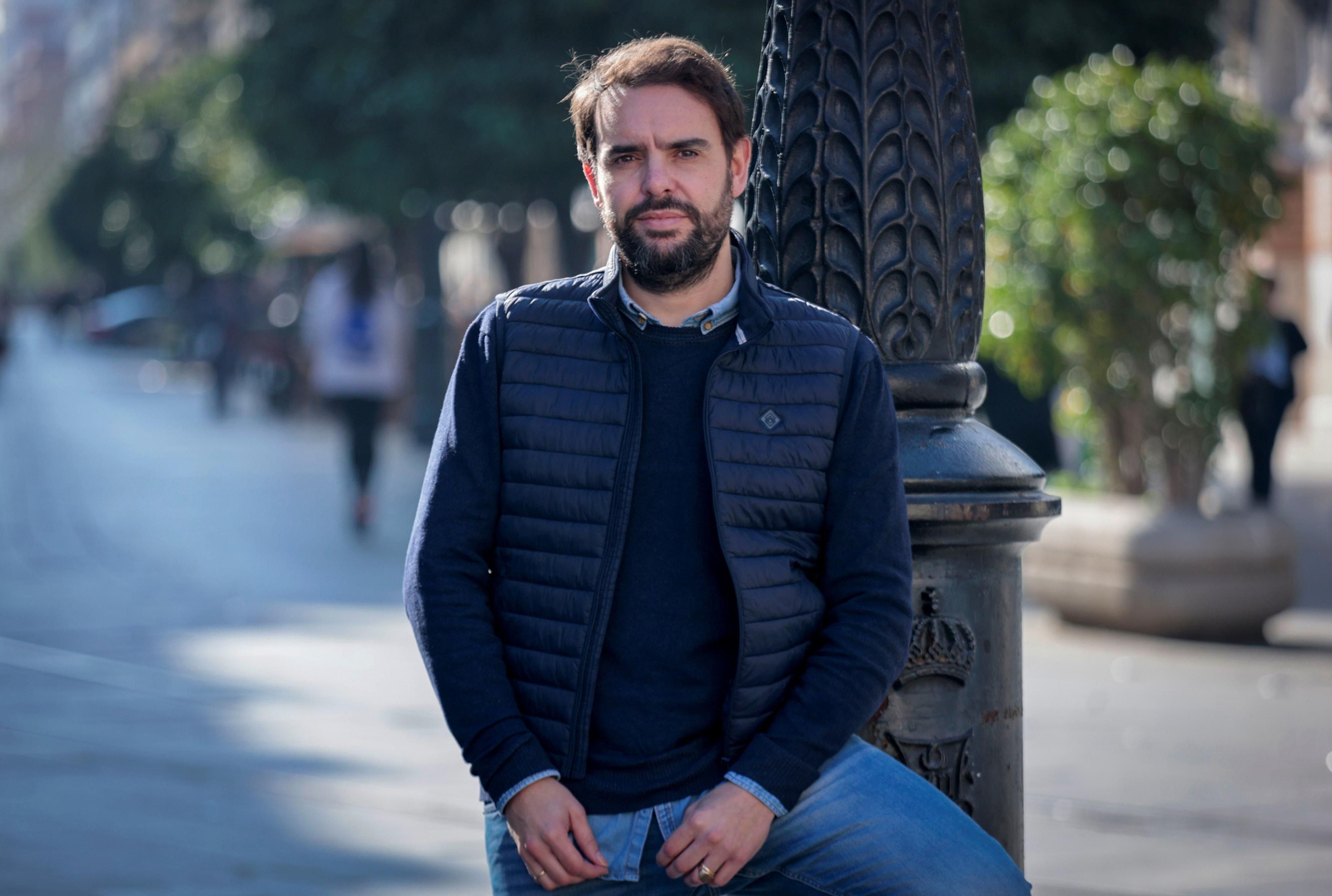 El guitarrista Dani de Morón.