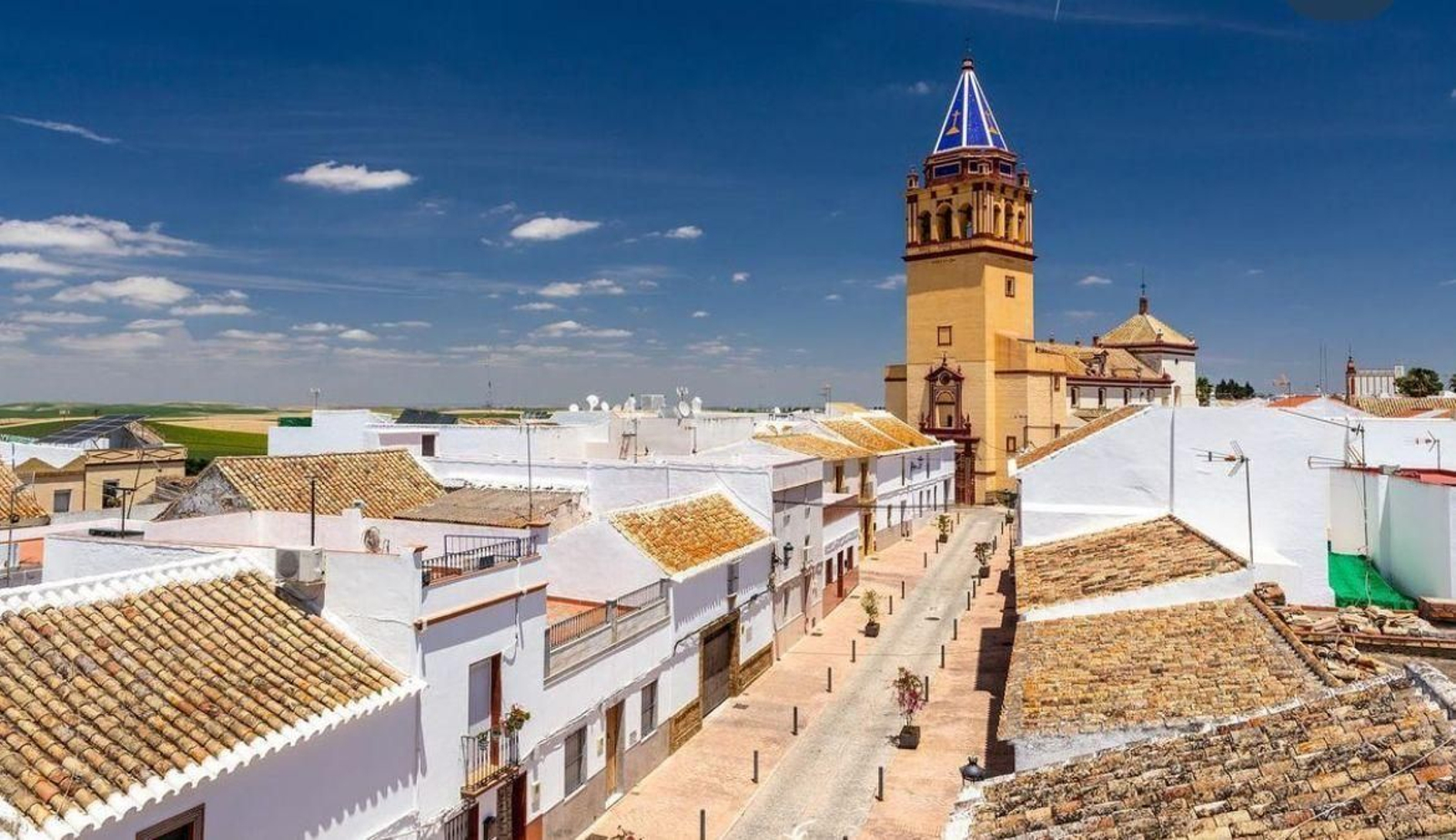 Una vista de El Coronil.