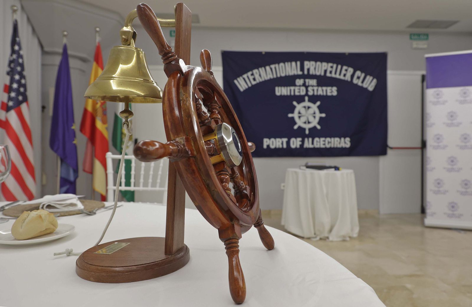 El almuerzo del Propeller Club de Algeciras con Pilar Jurado, en imágenes