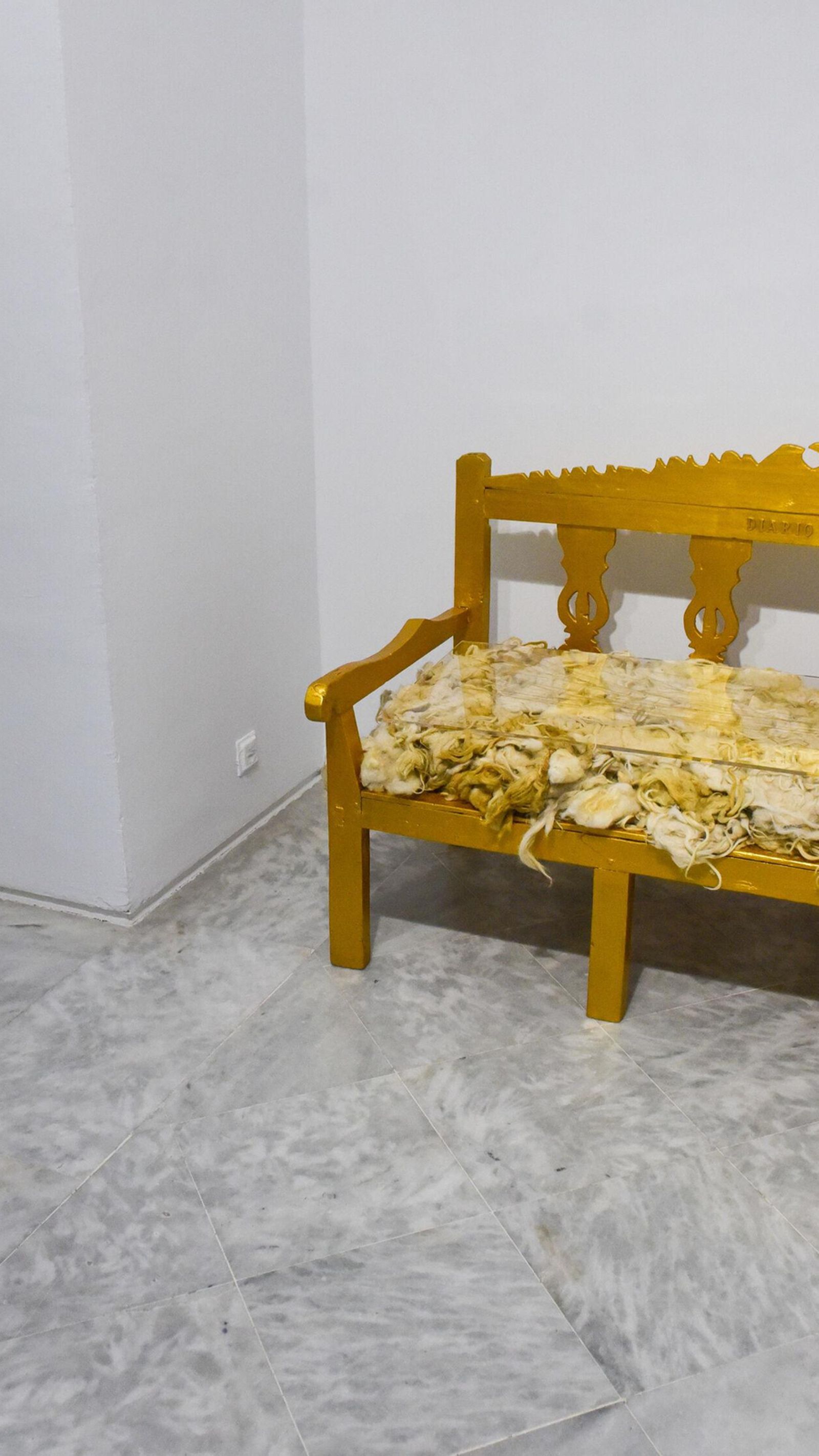 Una de las obras de la muestra.