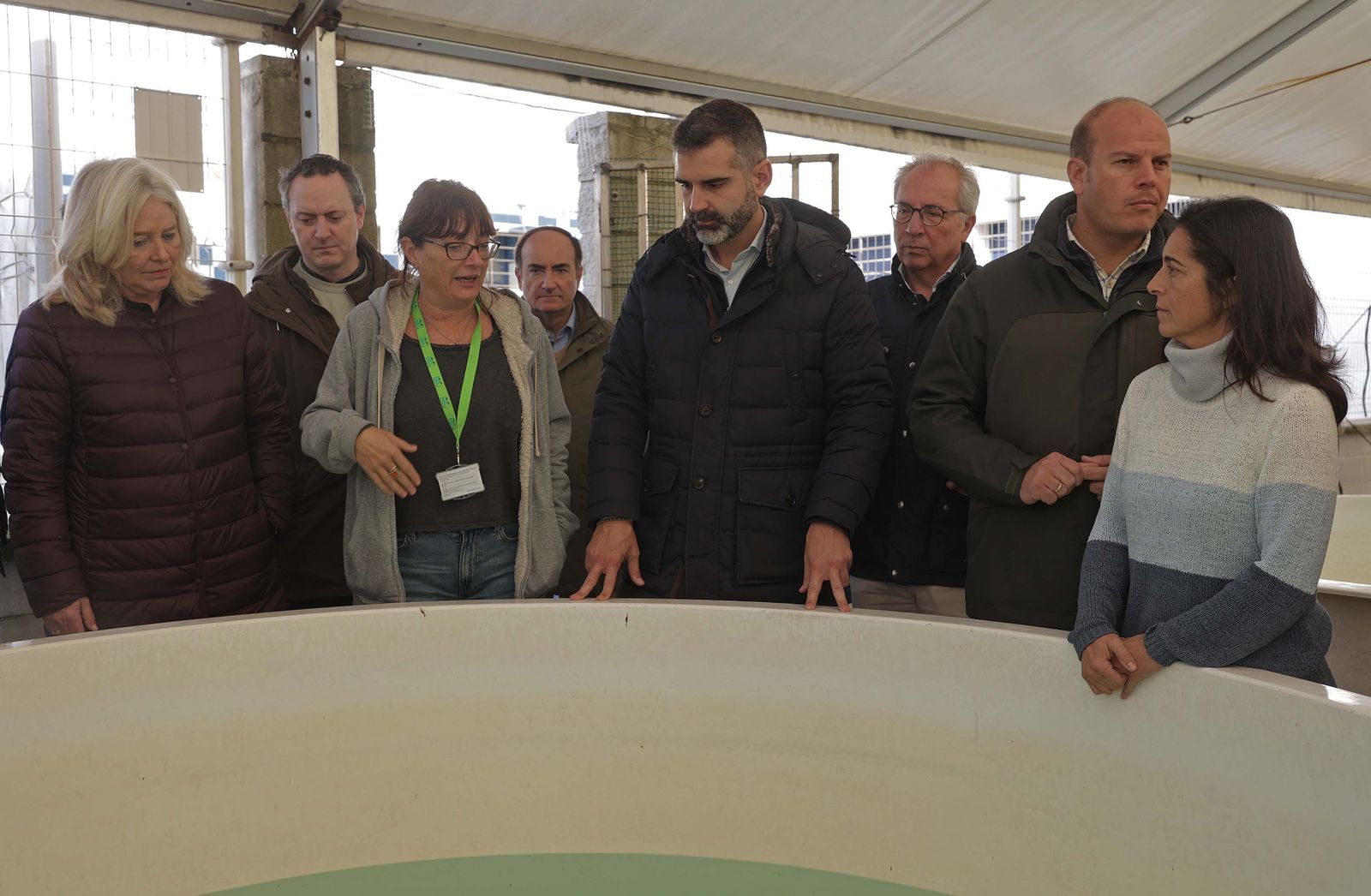 La visita de Ramón Fernández Pacheco al Cegma de Algeciras, en imágenes