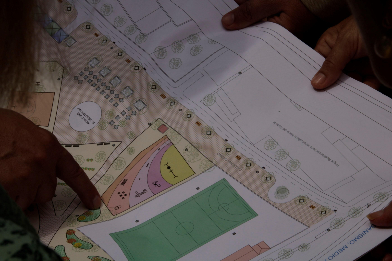 El proyecto de remodelación del  Parque Robinson de Huelva.