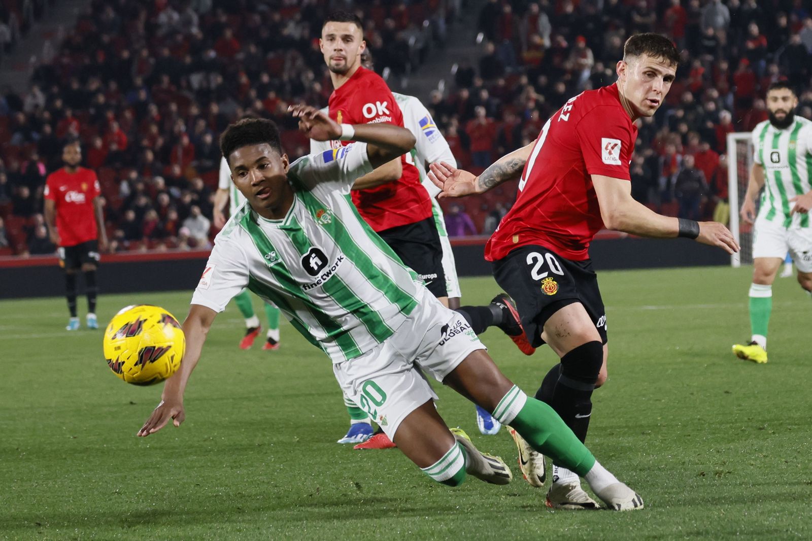 Las mejores fotos del Mallorca - Betis