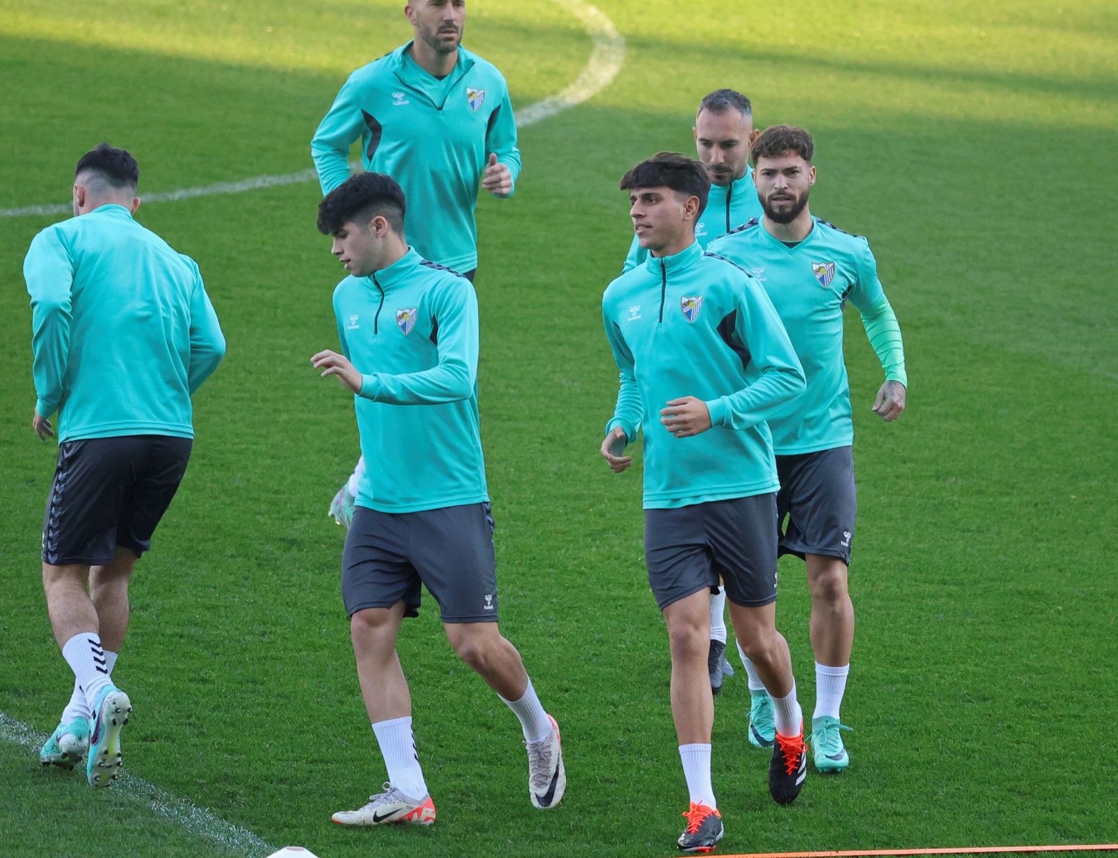 Primer entrenamiento de Carlos Puga en fotos y sin Dani Lorenzo