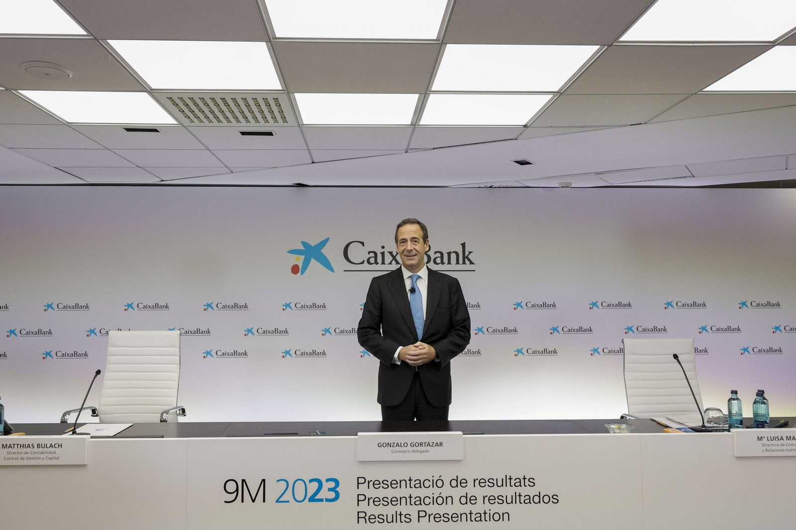 Gonzalo Gortázar, consejero delegado de Caixabank