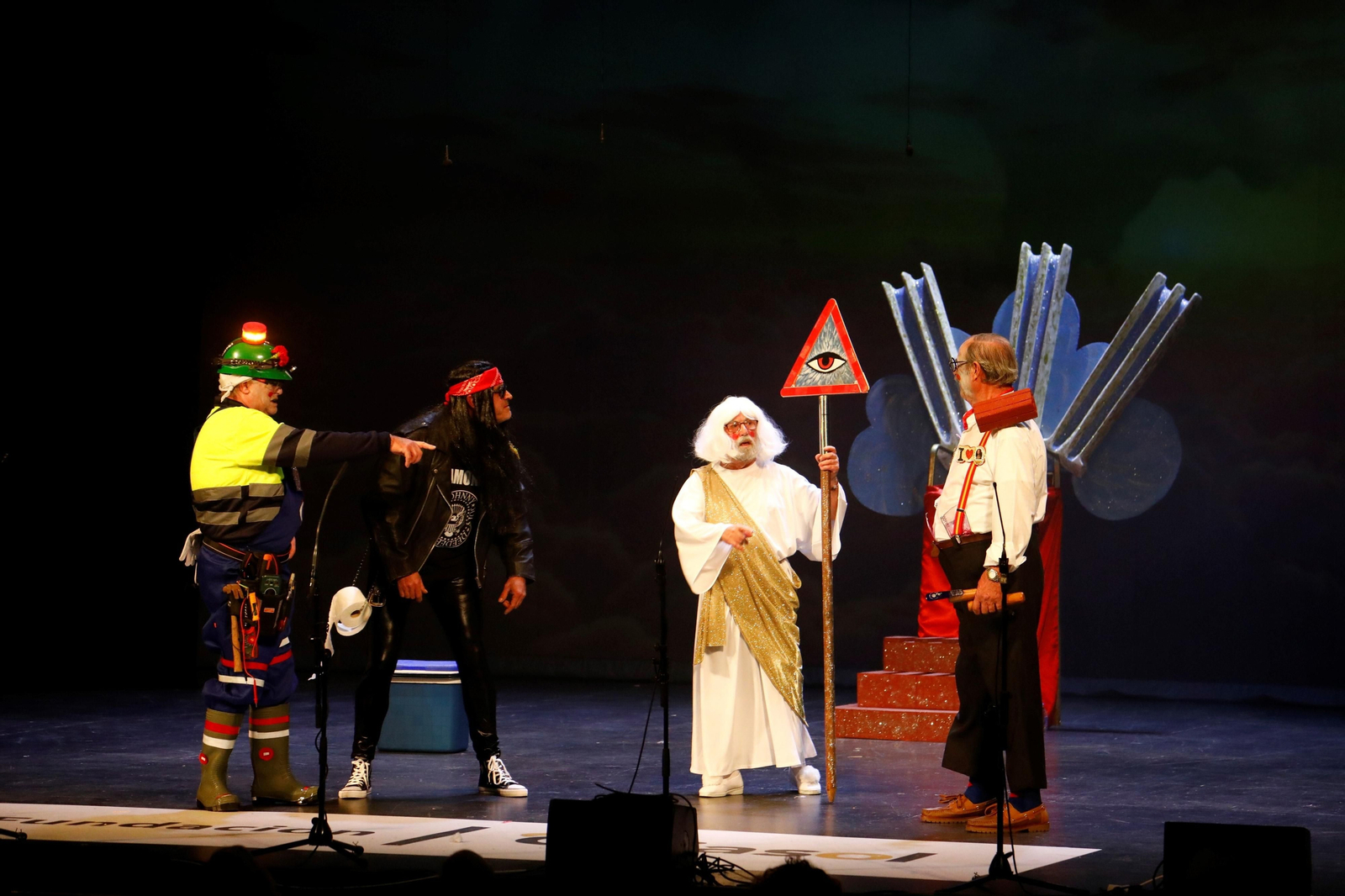 Actuación en preliminares de 'Un cuarteto de regalo', uno de los dos cuartetos que pasan a semifinales.