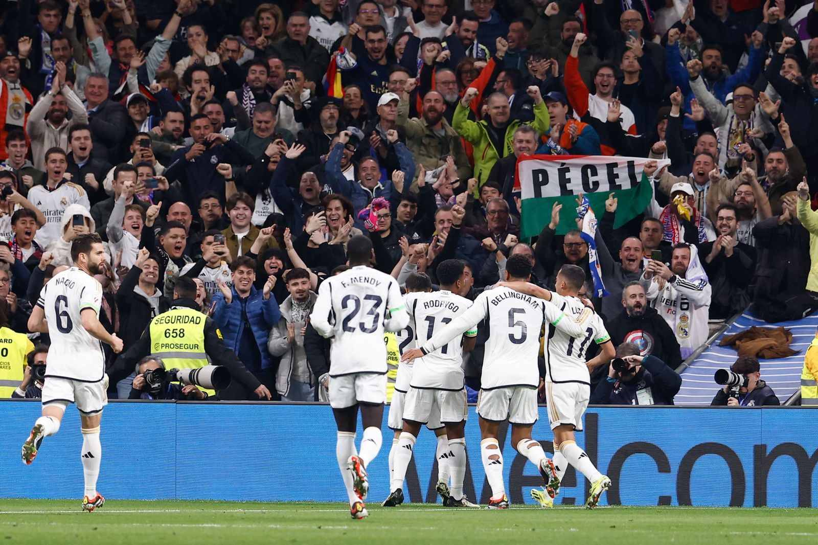Brahim Díaz, protagonista en el derbi madrileño y aclamado por el Bernabéu
