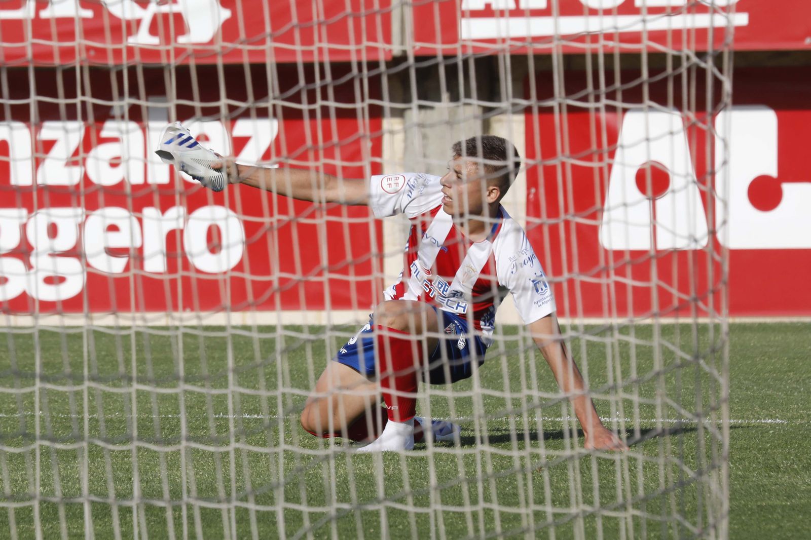 Álvaro Leiva, en su etapa con el Algeciras.