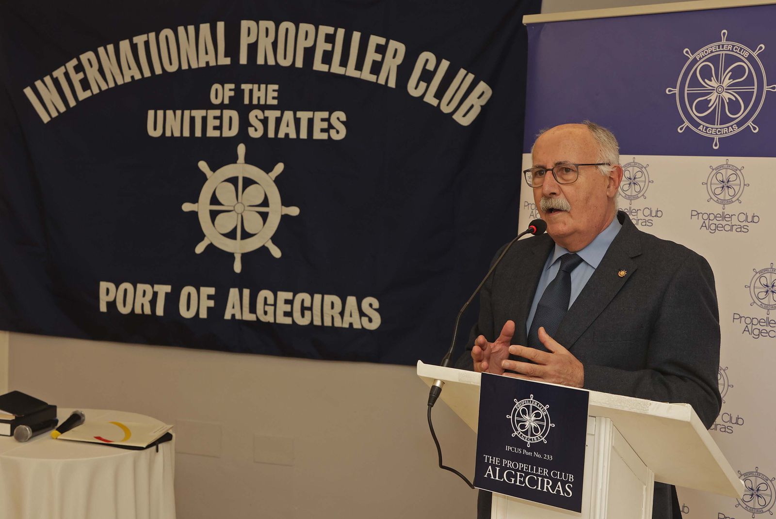 El almuerzo del Propeller Club de Algeciras con Pilar Jurado, en imágenes