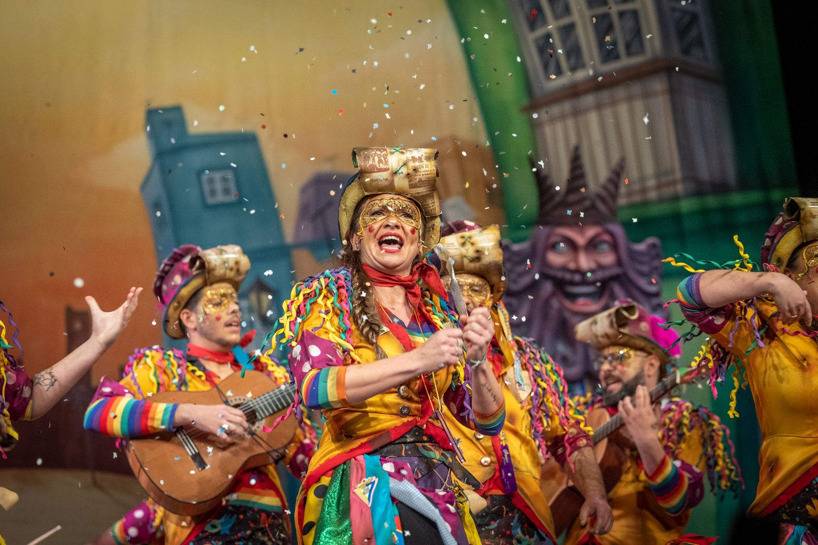 Comparsa 'La chirigotera'