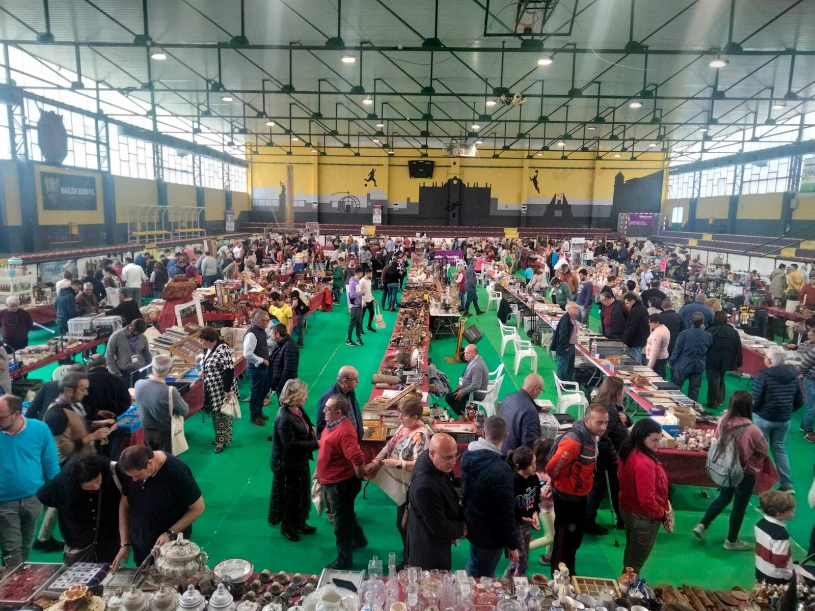 Anterior edición de la Feria Internacional de Coleccionismo de Bailén.