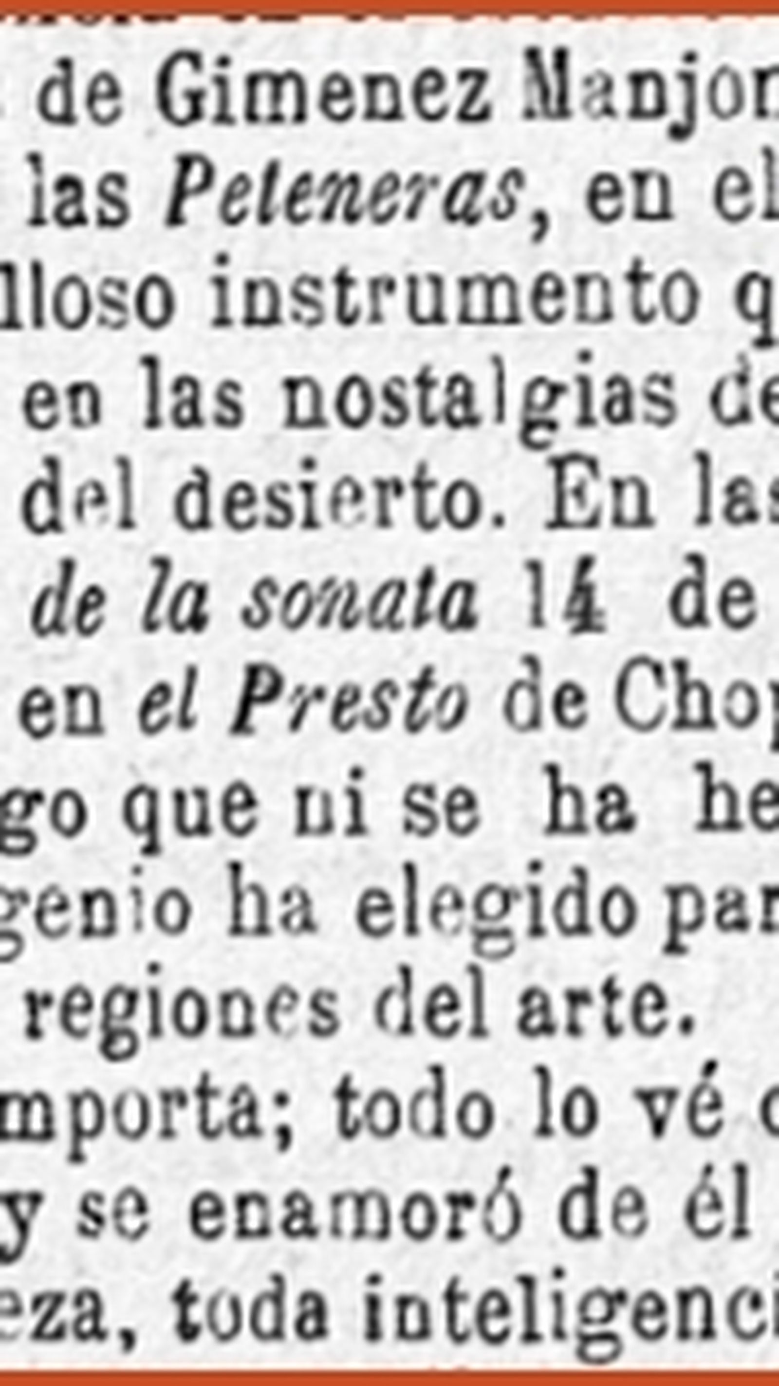 La Crónica, 2 diciembre 1889