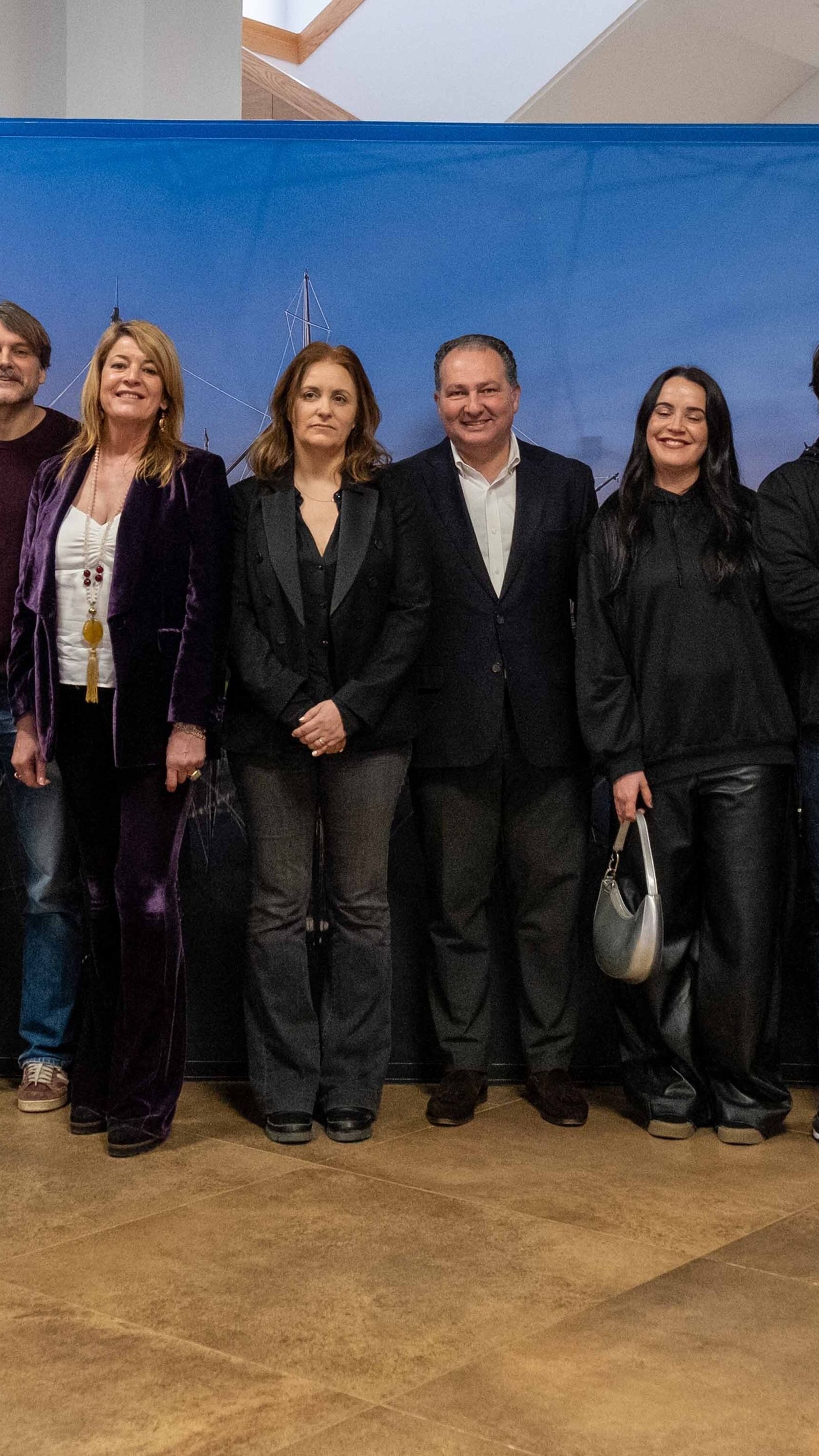 Foto de familia de las instituciones representadas en la recepción.
