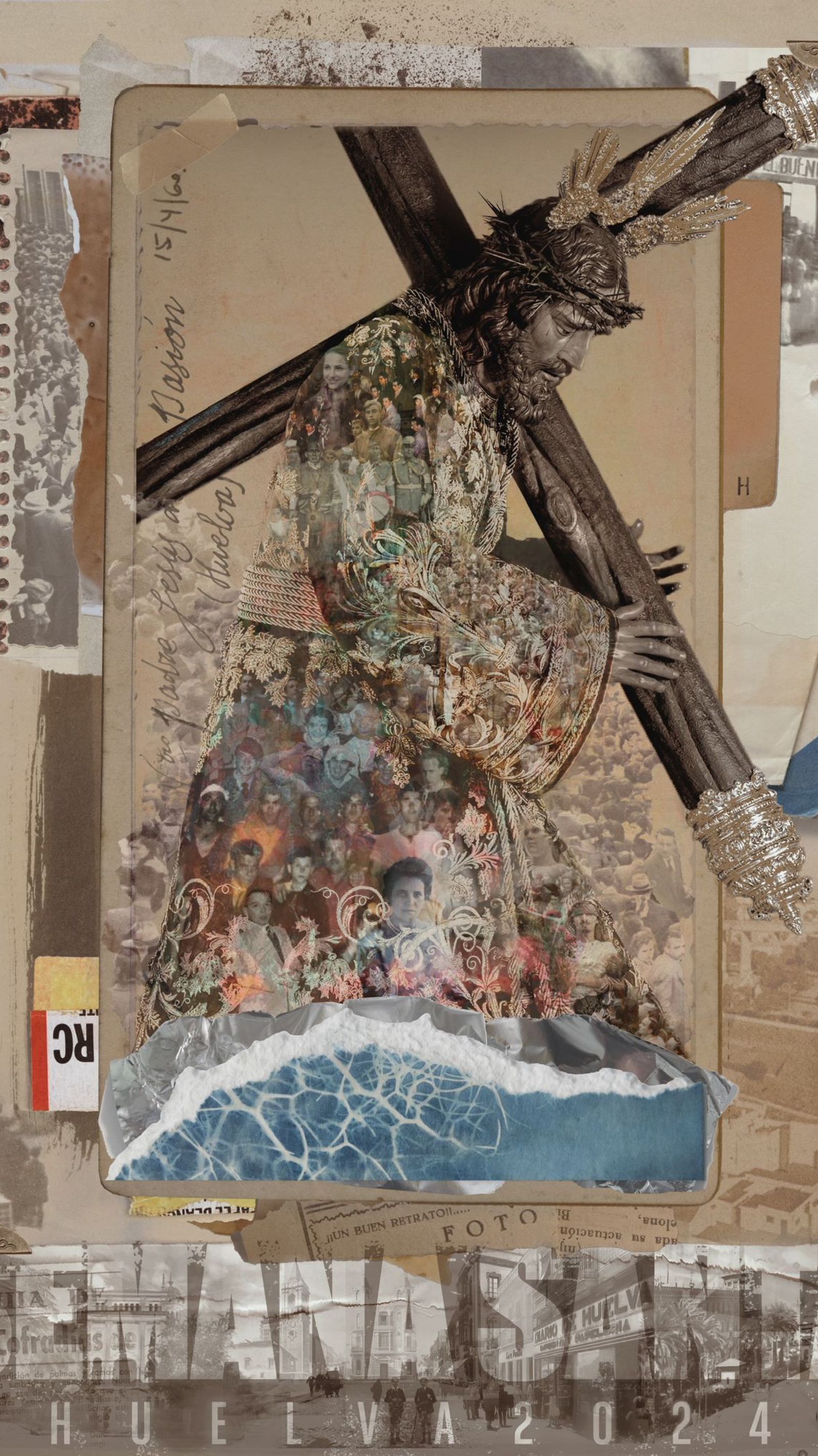 Cartel de la Semana Santa de Huelva 2024.