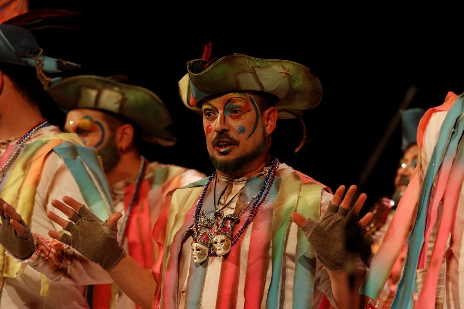 Las imágenes de la primera semifinal del Concurso de Agrupaciones del Carnaval de Córdoba