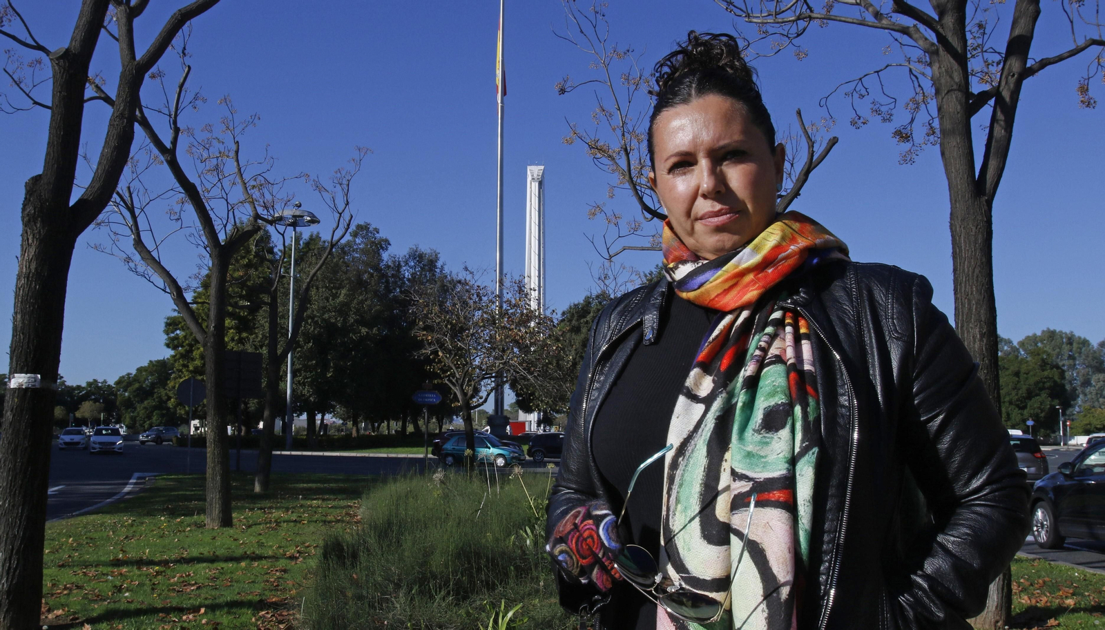 La guardia civil María Serrano.