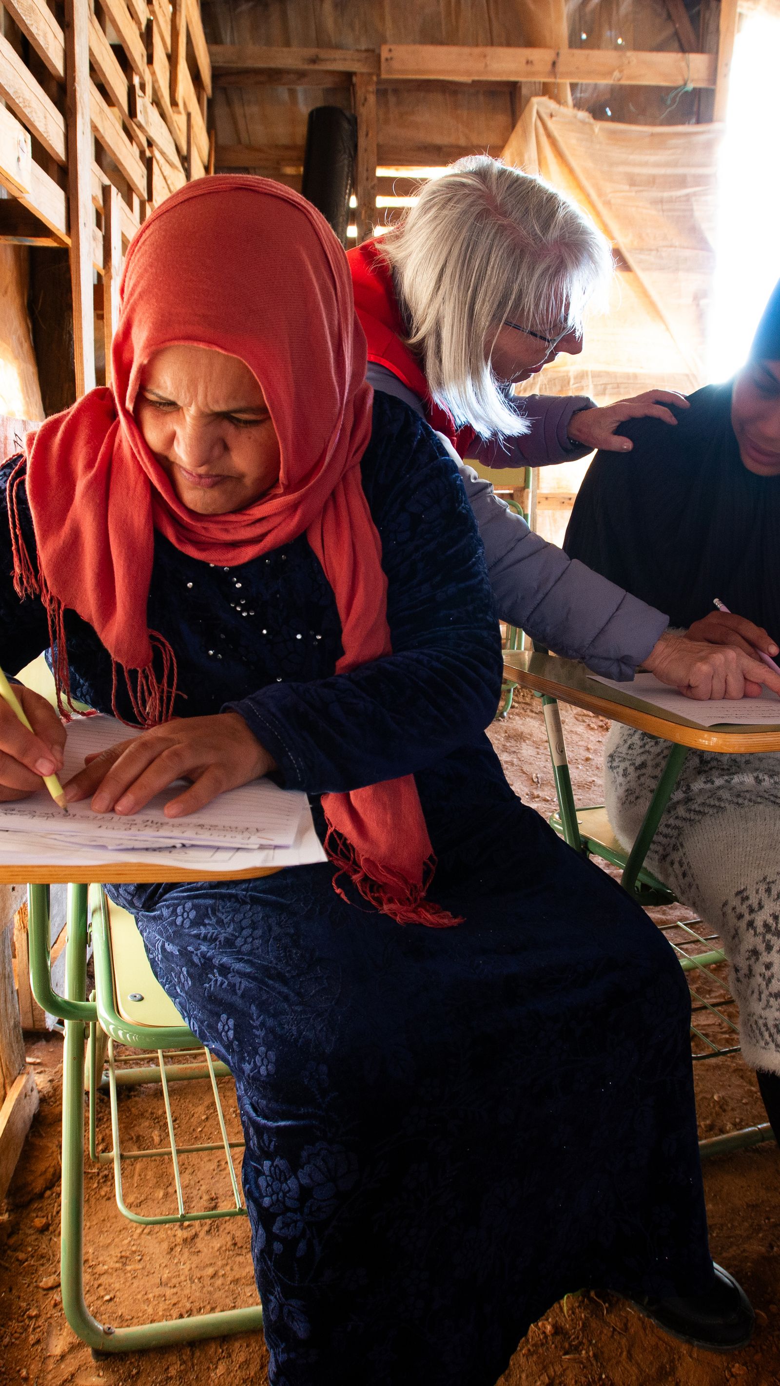 Hombres y mujeres comparten las clases sin distinción.