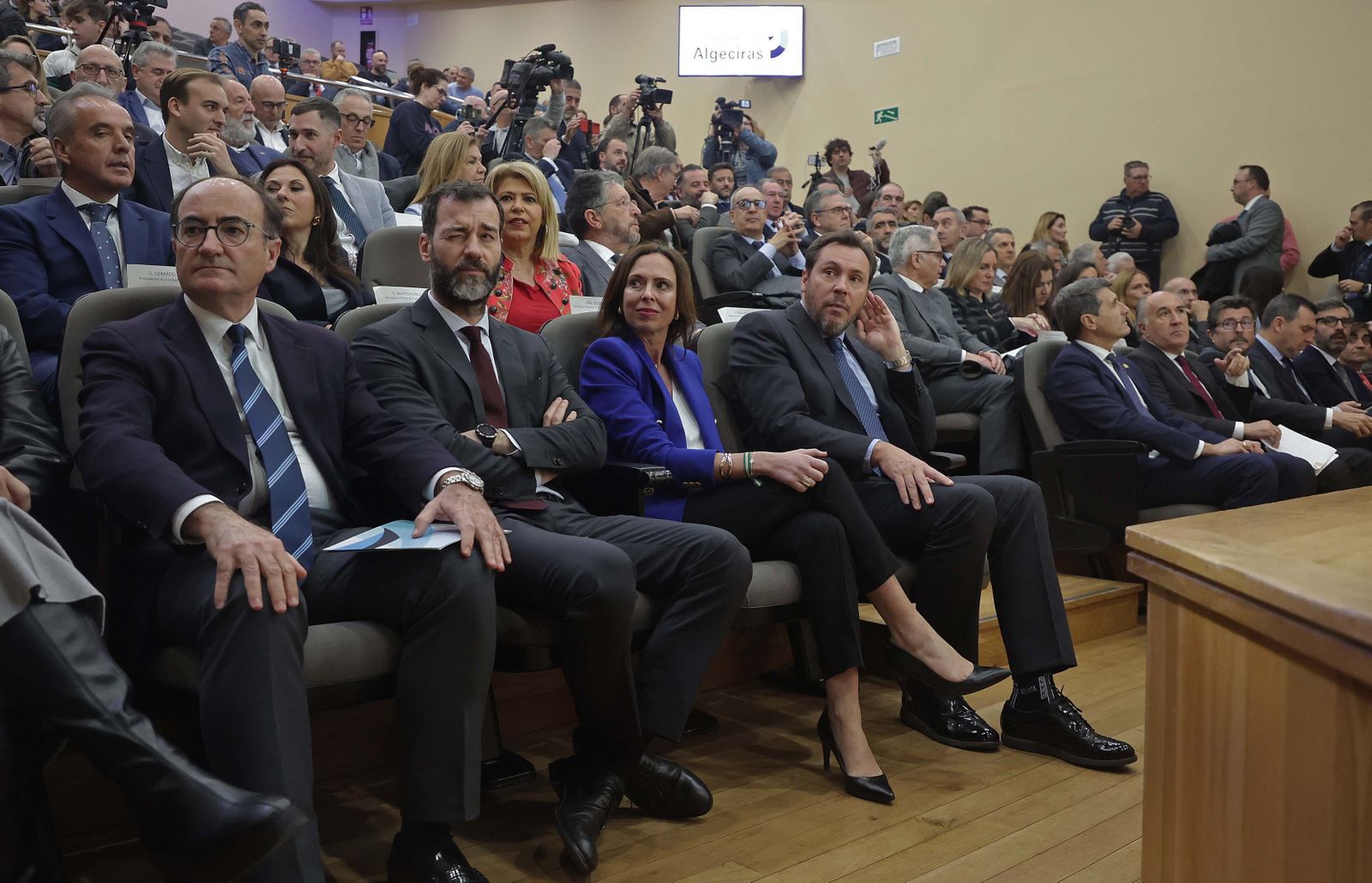 Fotos de la jornada de trabajo del ministro de Transportes en el Puerto de Algeciras