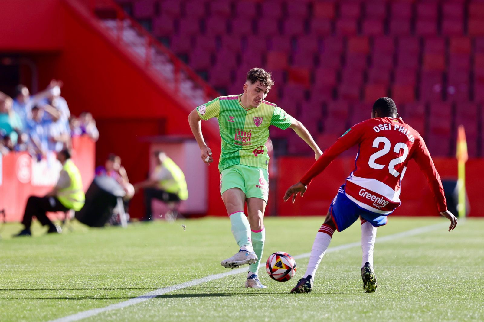 Las fotos del Recreativo Granada - Málaga CF