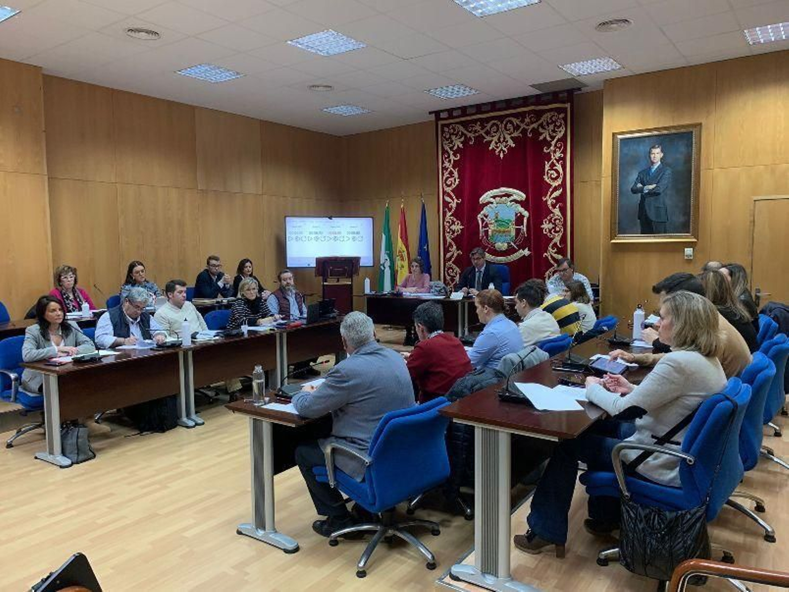 Un momento de la sesión plenaria.