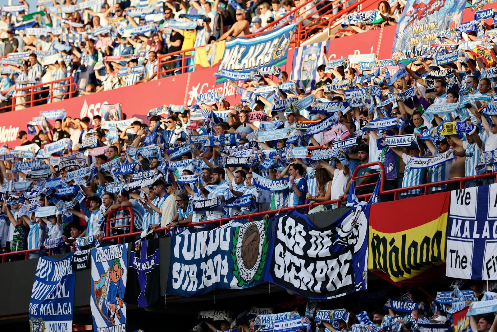 Las fotos del Recreativo Granada - Málaga CF