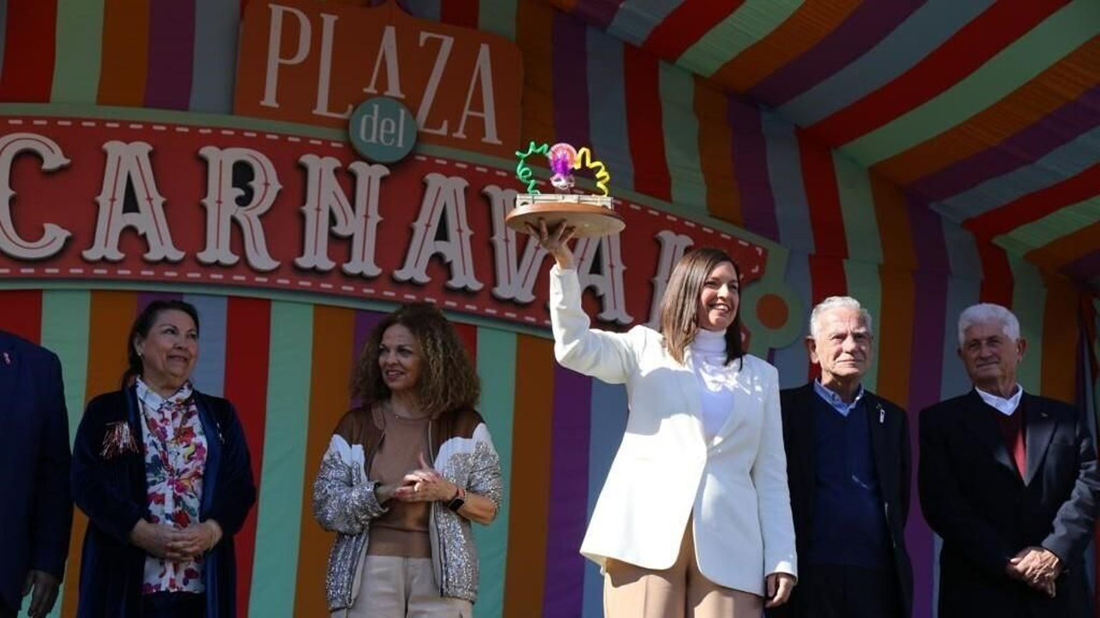 Cavada, en los Carnavales del año pasado.