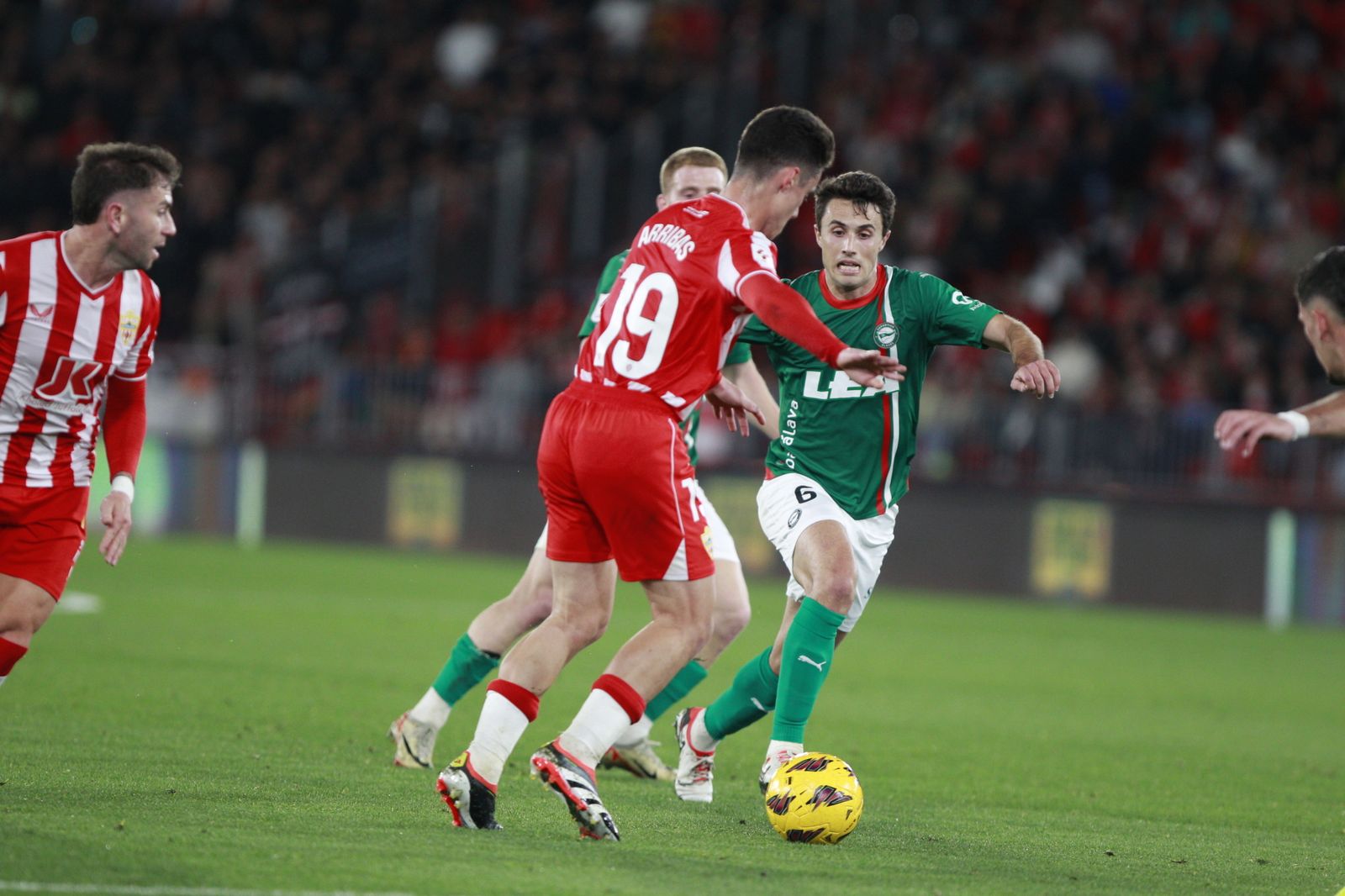 Imágenes del partido U.D. Almería-Deportivo Alavés
