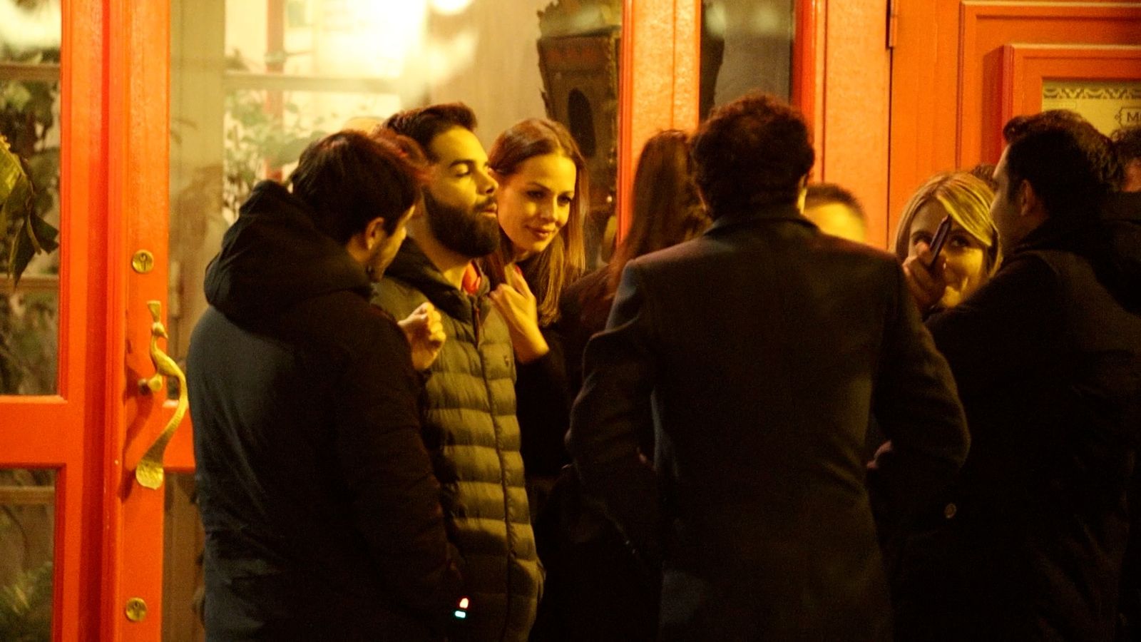 Eva González disfruta de la noche madrileña