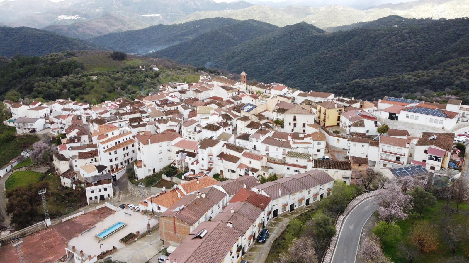 Faraján está enclavado en el Valle del Genal.