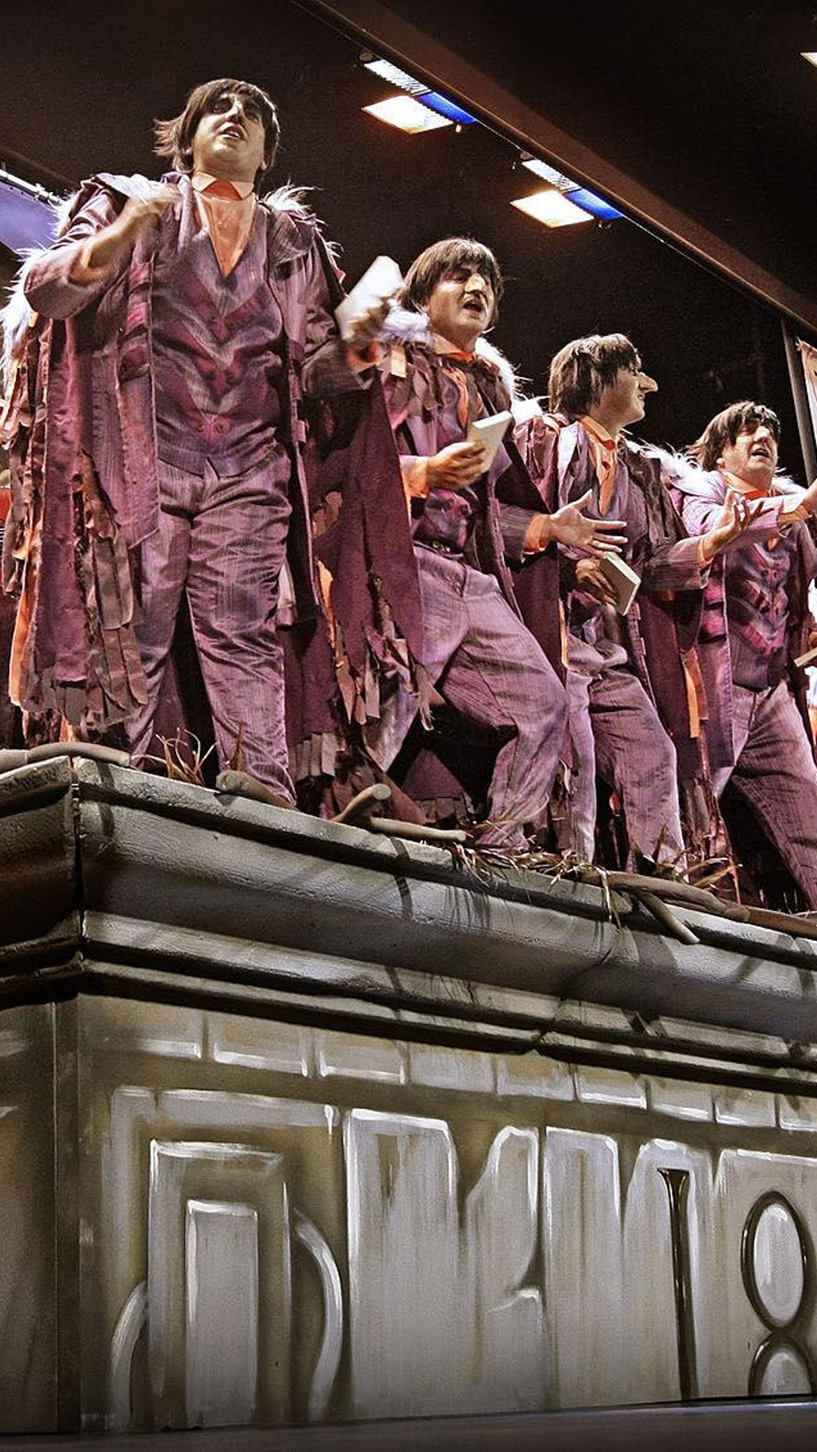 La comparsa 'Los carroñeros', de Luis Rivero en 2012.