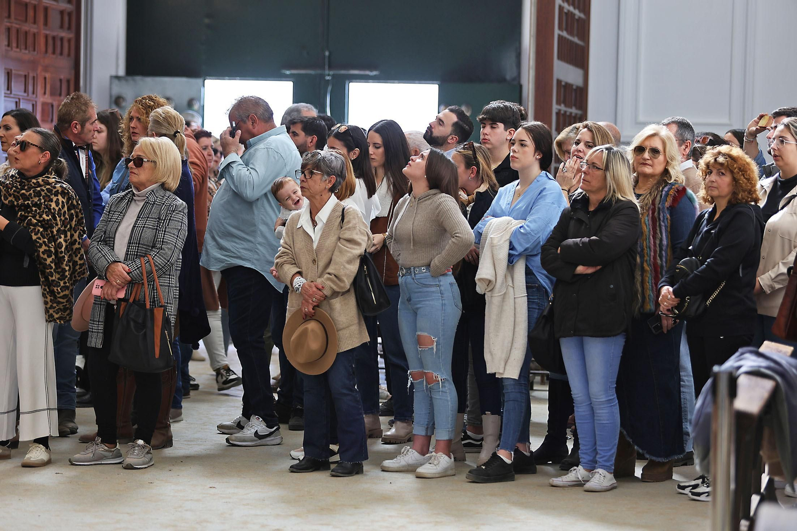 Imágenes del ambiente en la aldea del Rocío en la Candelaria 2024