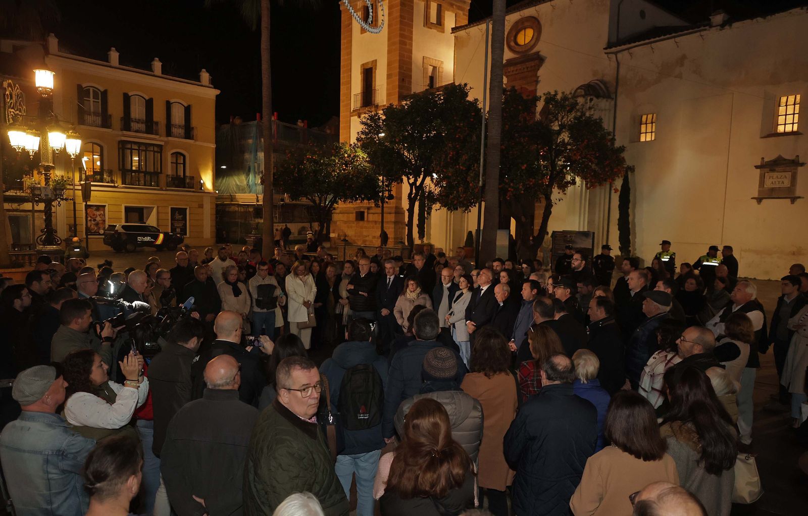 El homenaje a Diego Valencia en el primer aniversario de su asesinato a manos de Yassine Kanjaa, en imágenes