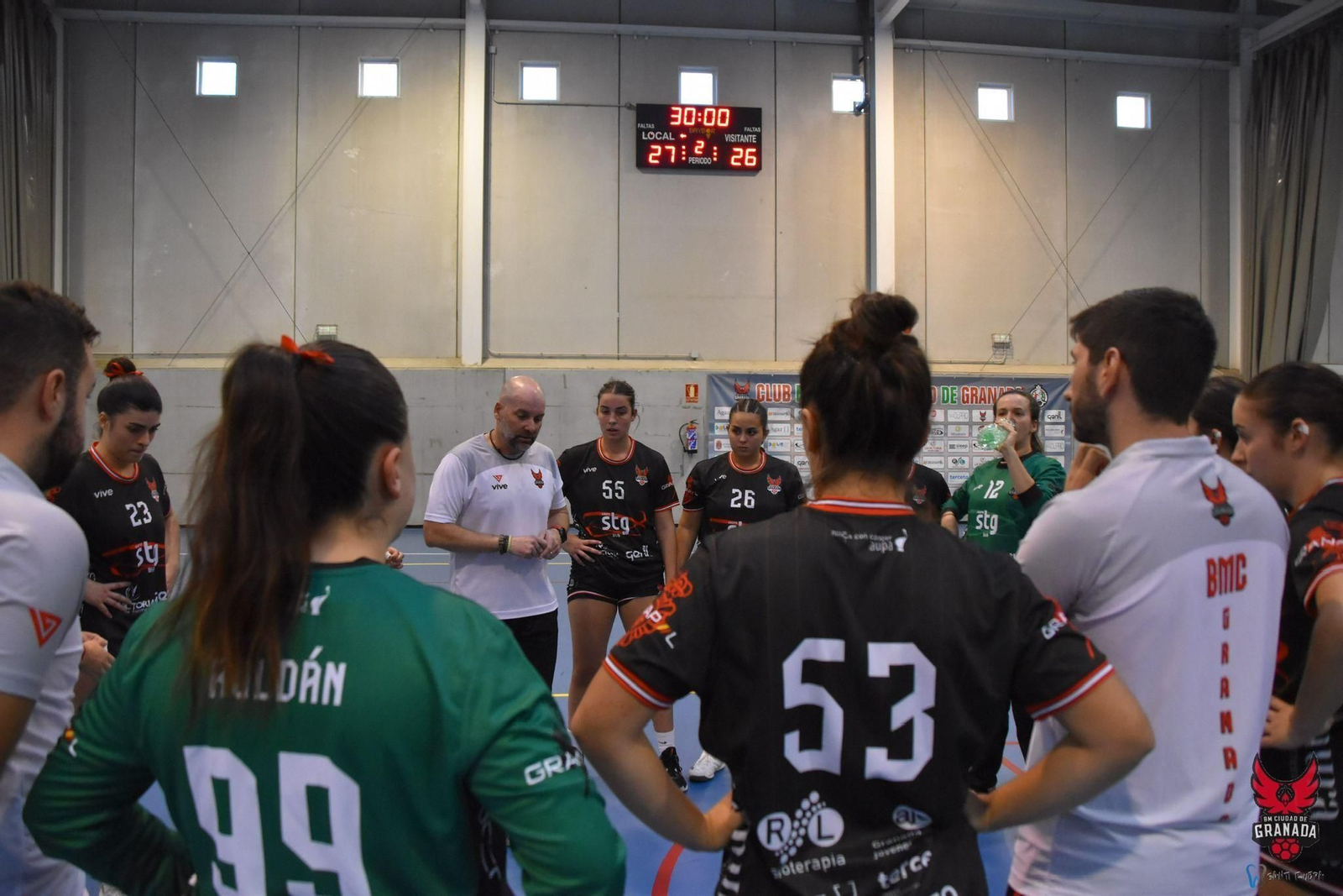 Un tiempo muerto de las granadinas