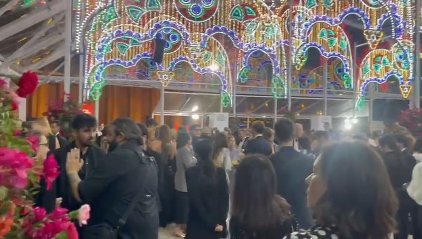 Así es la Carpa de feria que hay dentro de la gala de los Grammy Latinos