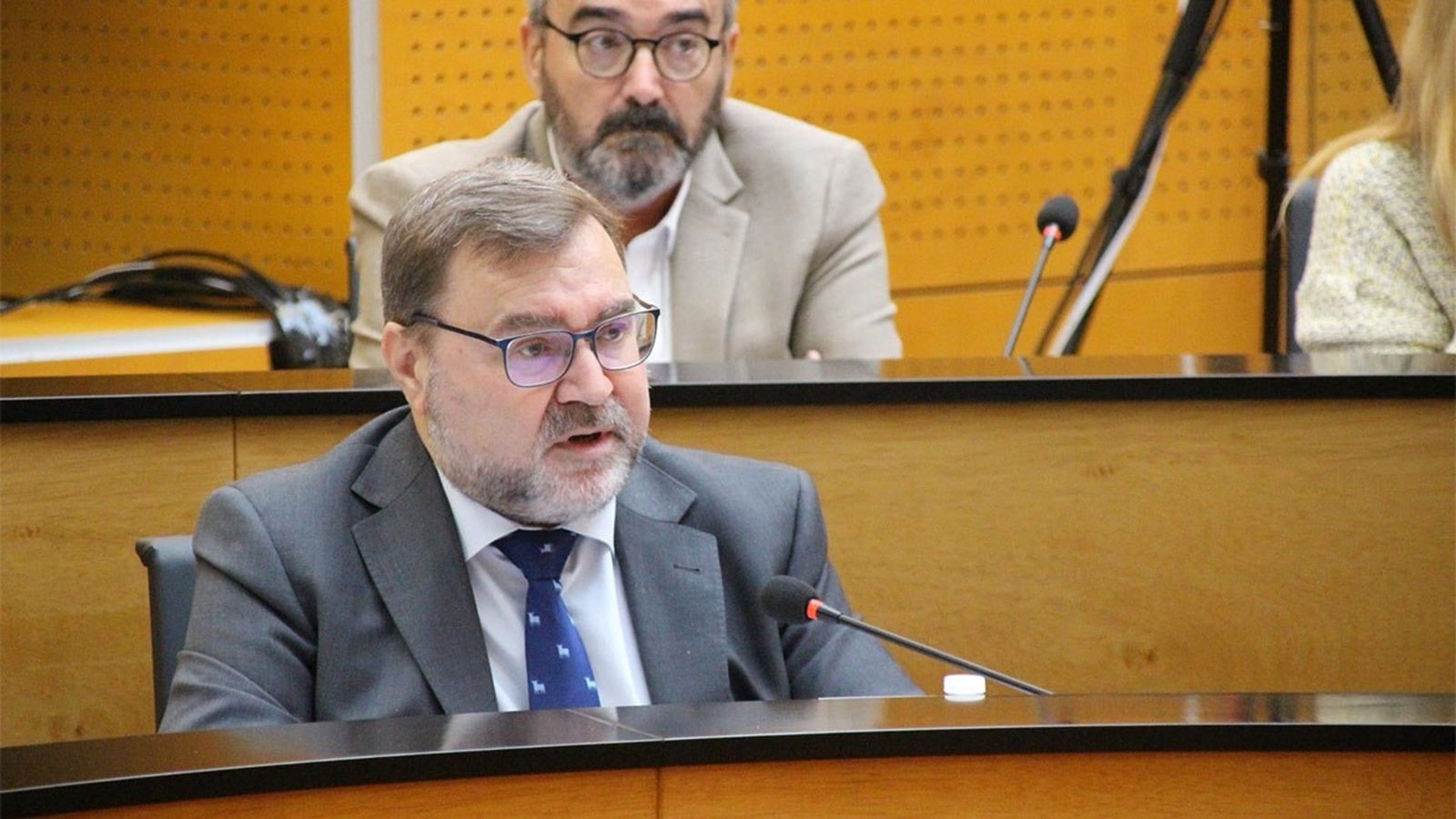 Carlos Zambrano, portavoz de Vox San Fernando, en el pleno.