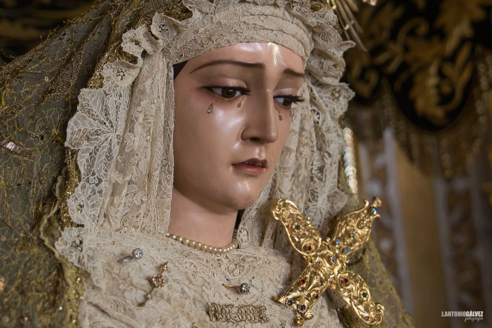 La dolorosa de la Vera Cruz de Tocina
