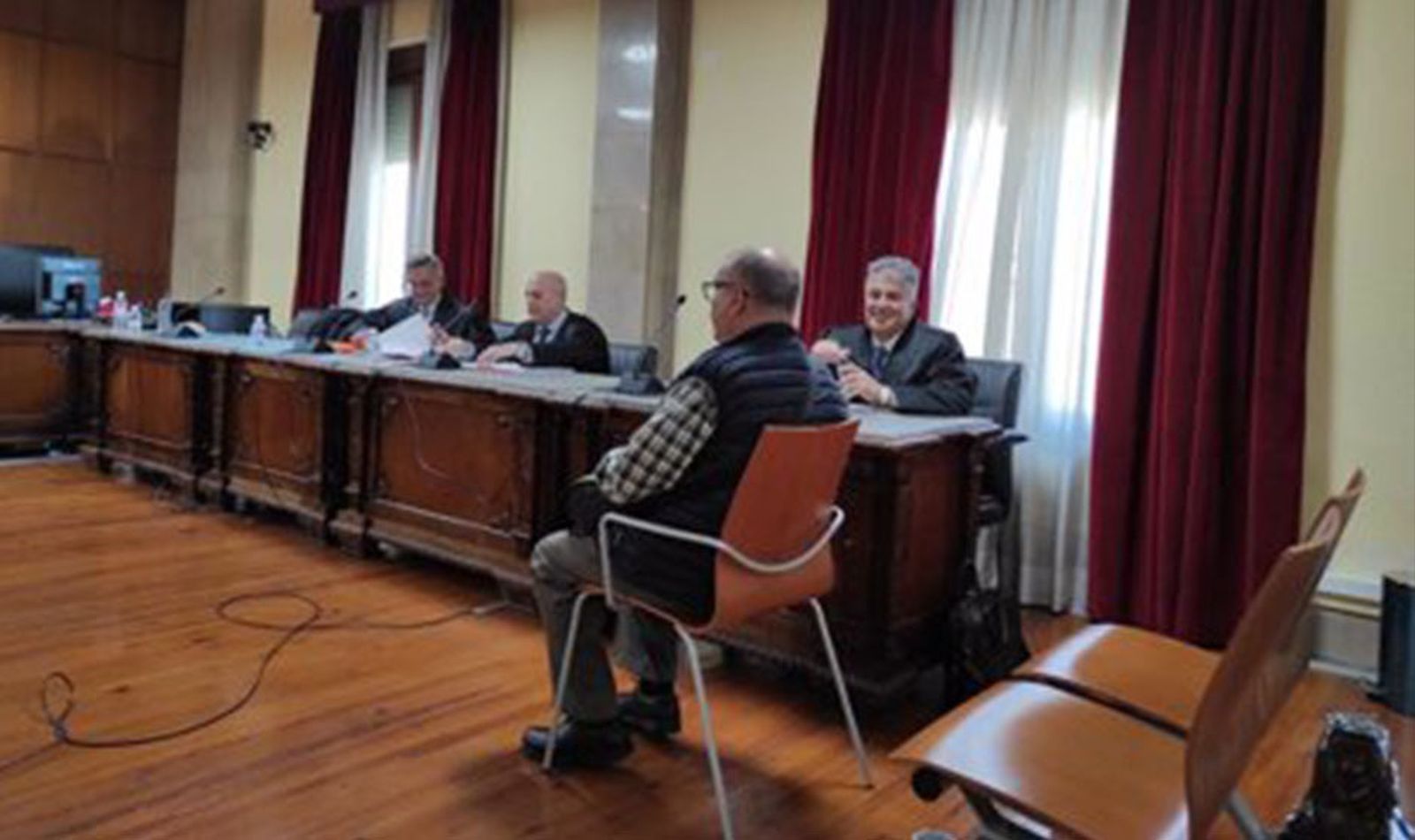 El carolinense condenado por homicidio, durante el jucio celebrado en marzo.