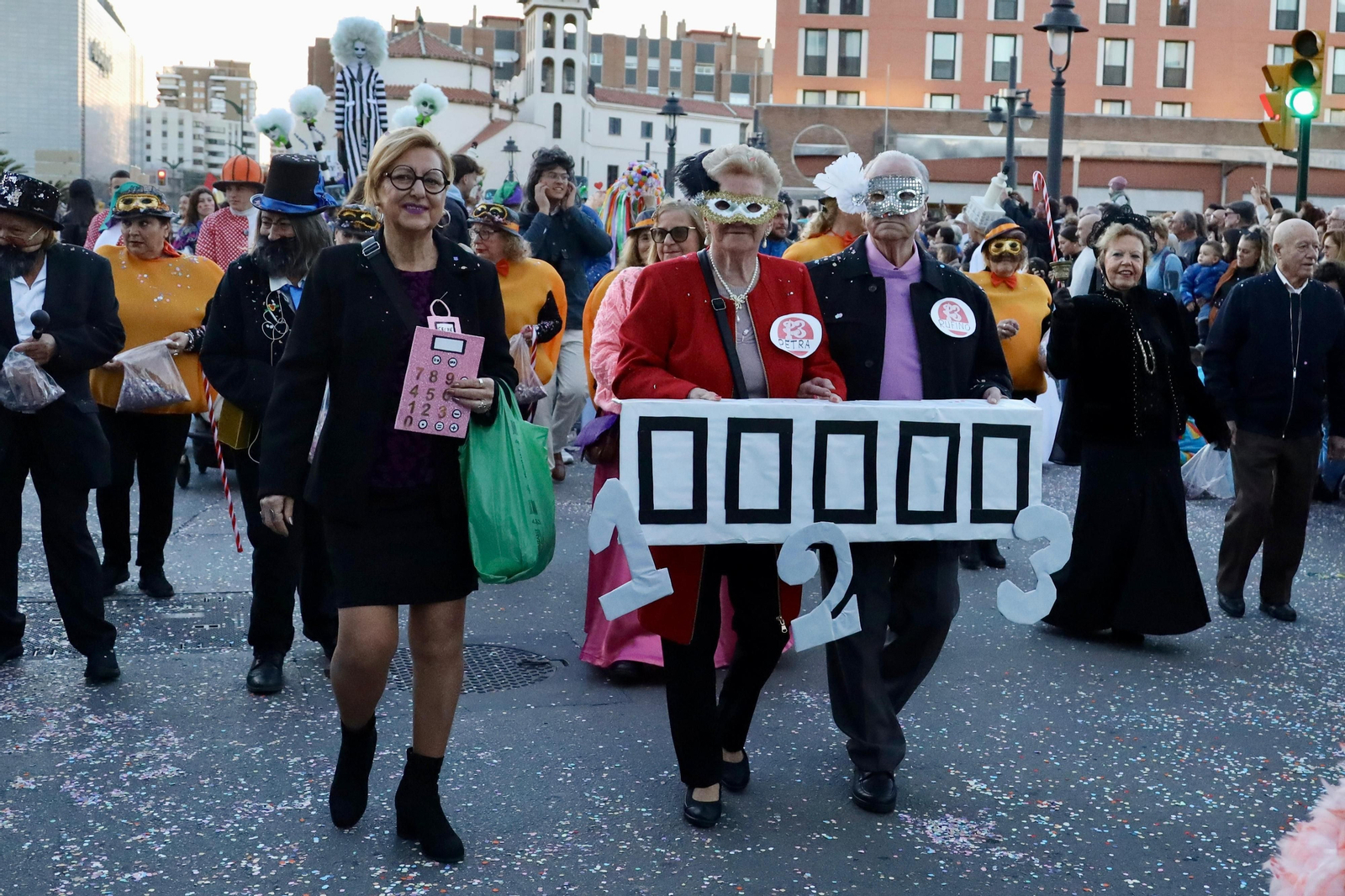 El desfile del Carnaval de Málaga, en fotos