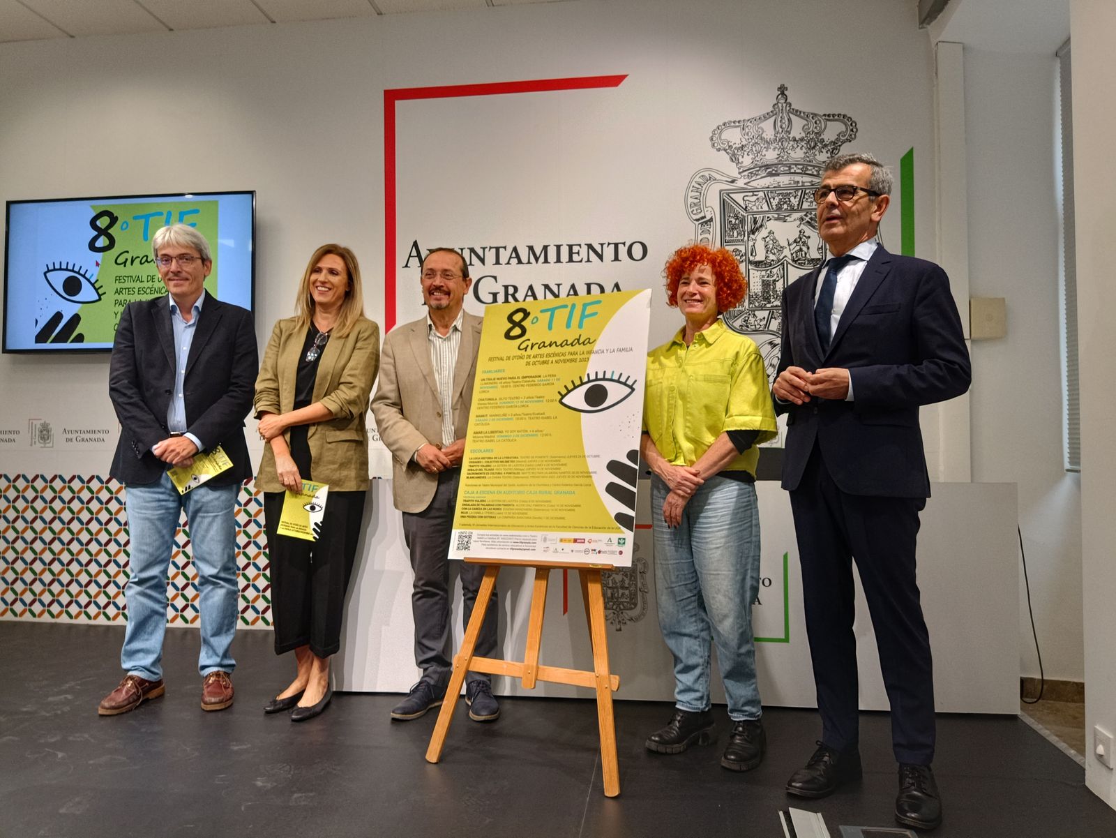 La presentación de TIF Granada ha sido este lunes en el Ayuntamiento.