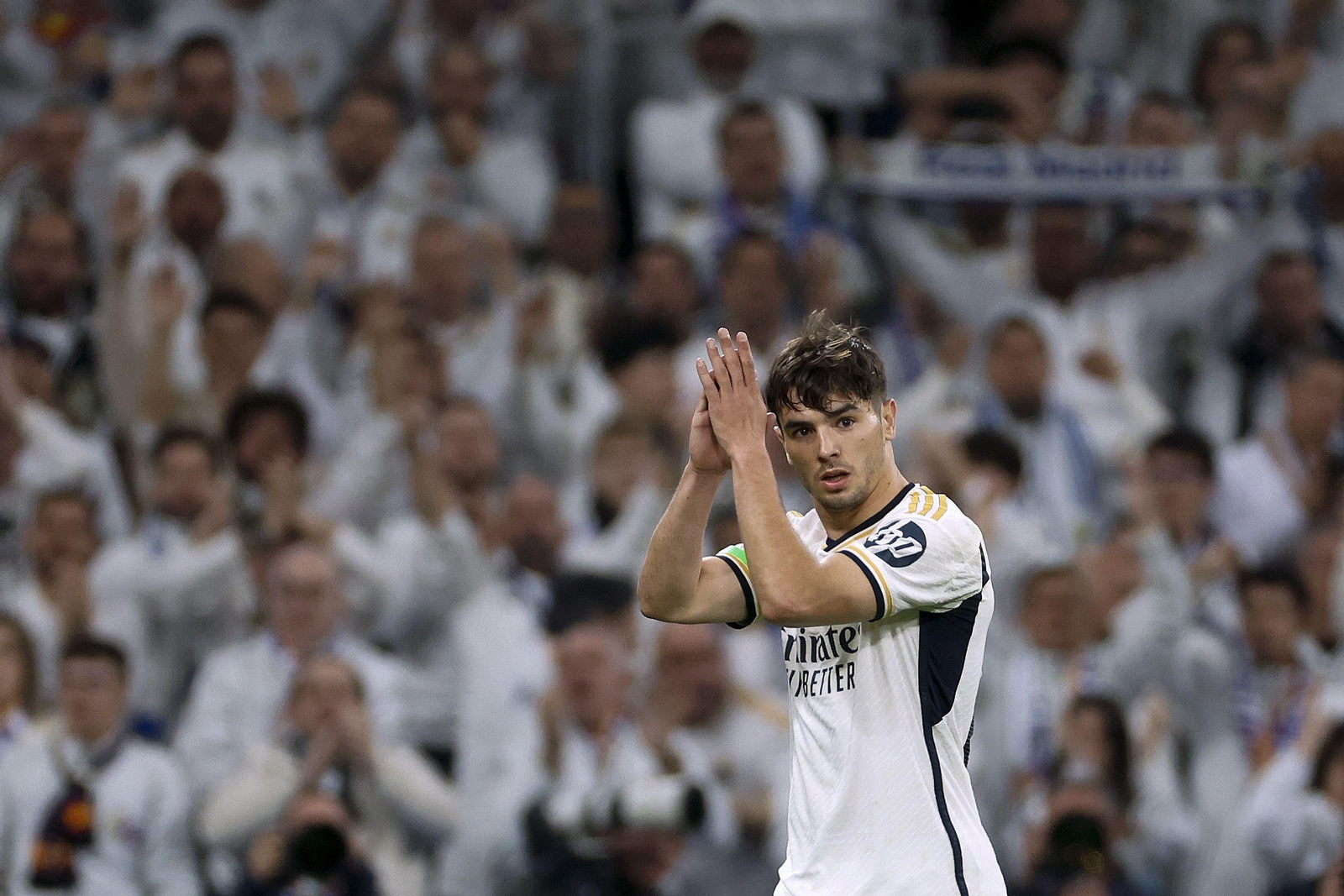 Brahim Díaz, protagonista en el derbi madrileño y aclamado por el Bernabéu