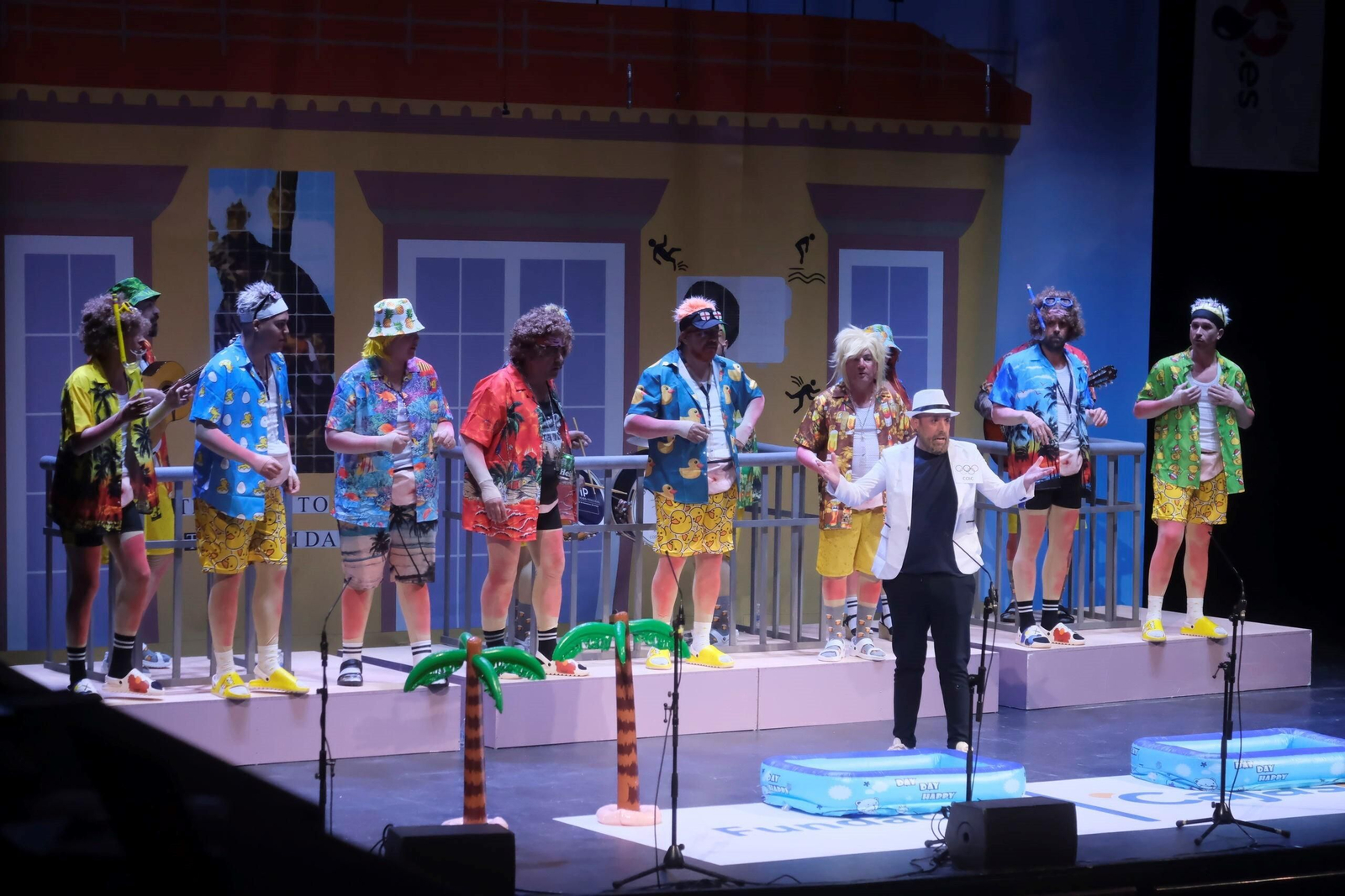 Una de las actuaciones de la edición de 2023 del concurso.