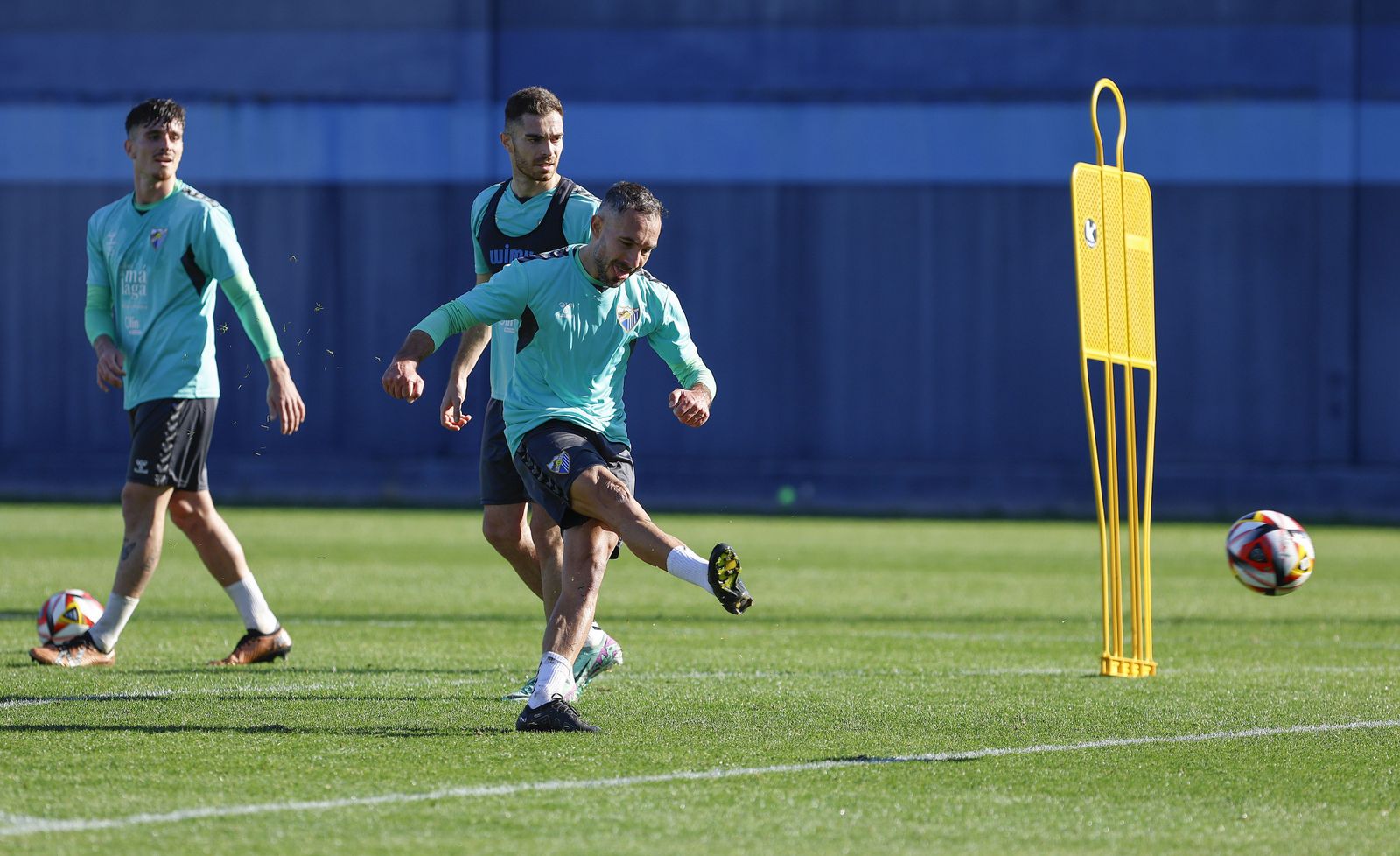 Las fotos del primer día de David Ferreiro en el Málaga