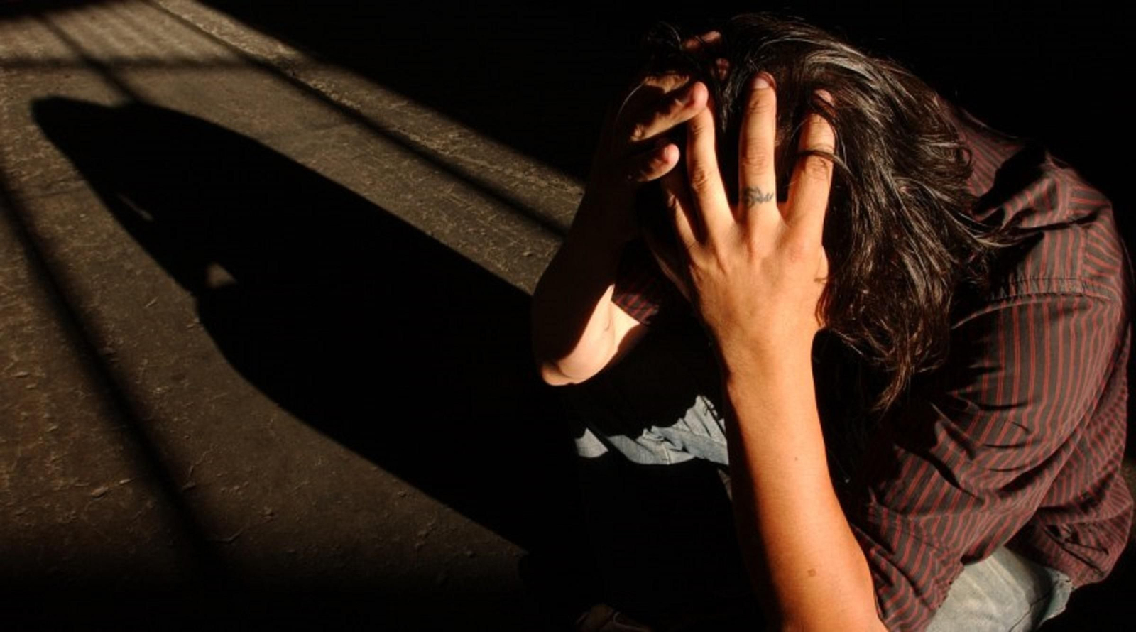 Imagen de archivo de un enfermo de esquizofrenia.