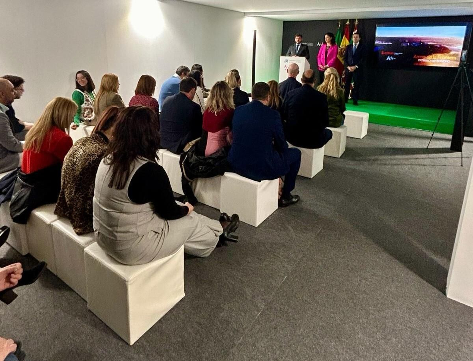 Un momento de la presentación en Madrid.