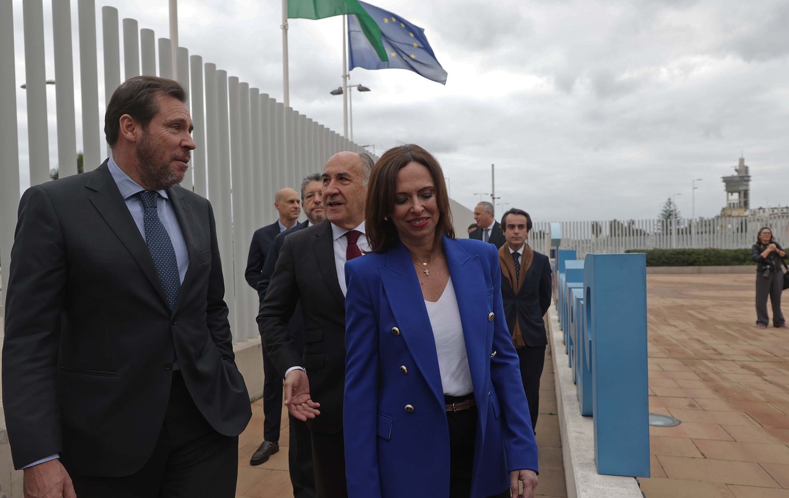 Fotos de la jornada de trabajo del ministro de Transportes en el Puerto de Algeciras