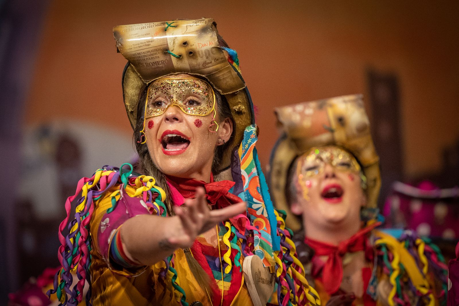 Comparsa 'La chirigotera'