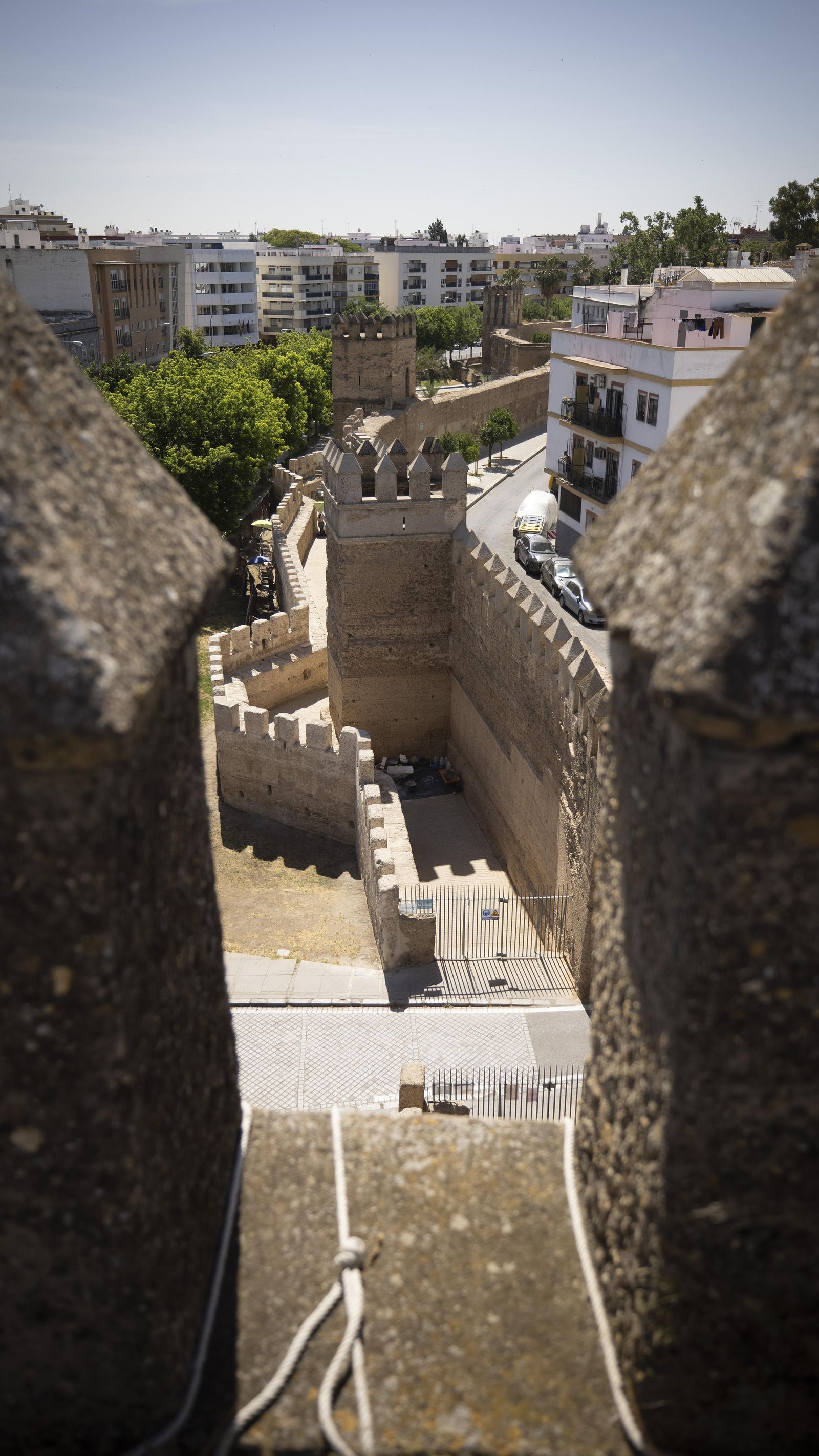 Liza de la muralla de la Macarena.