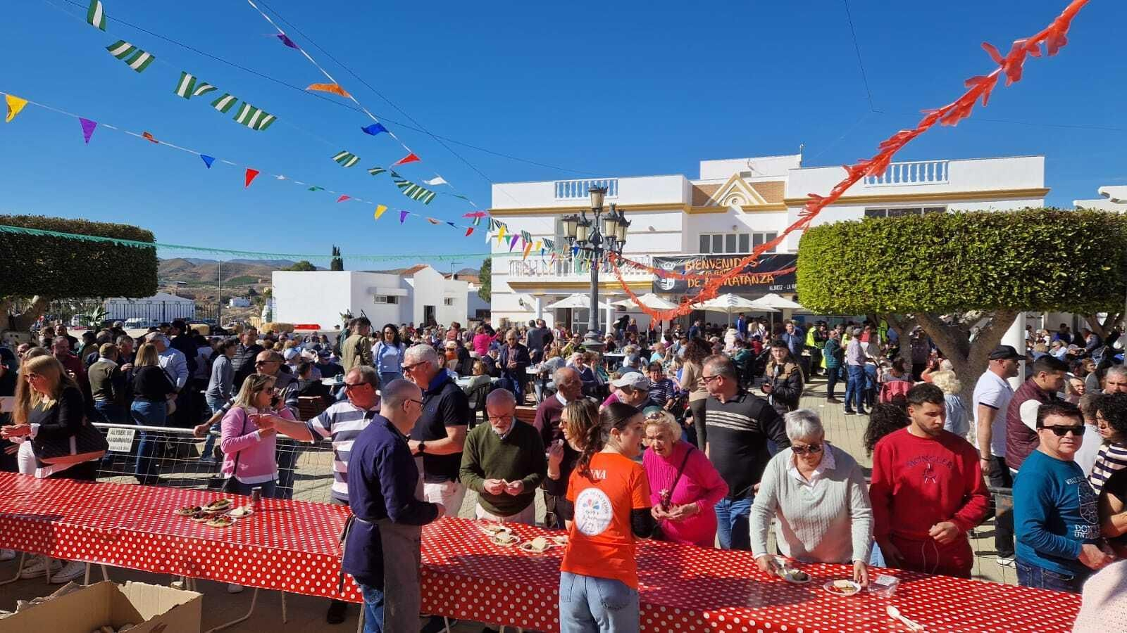 Imágenes de la tercera edición de la Fiesta de la Matanza en Antas